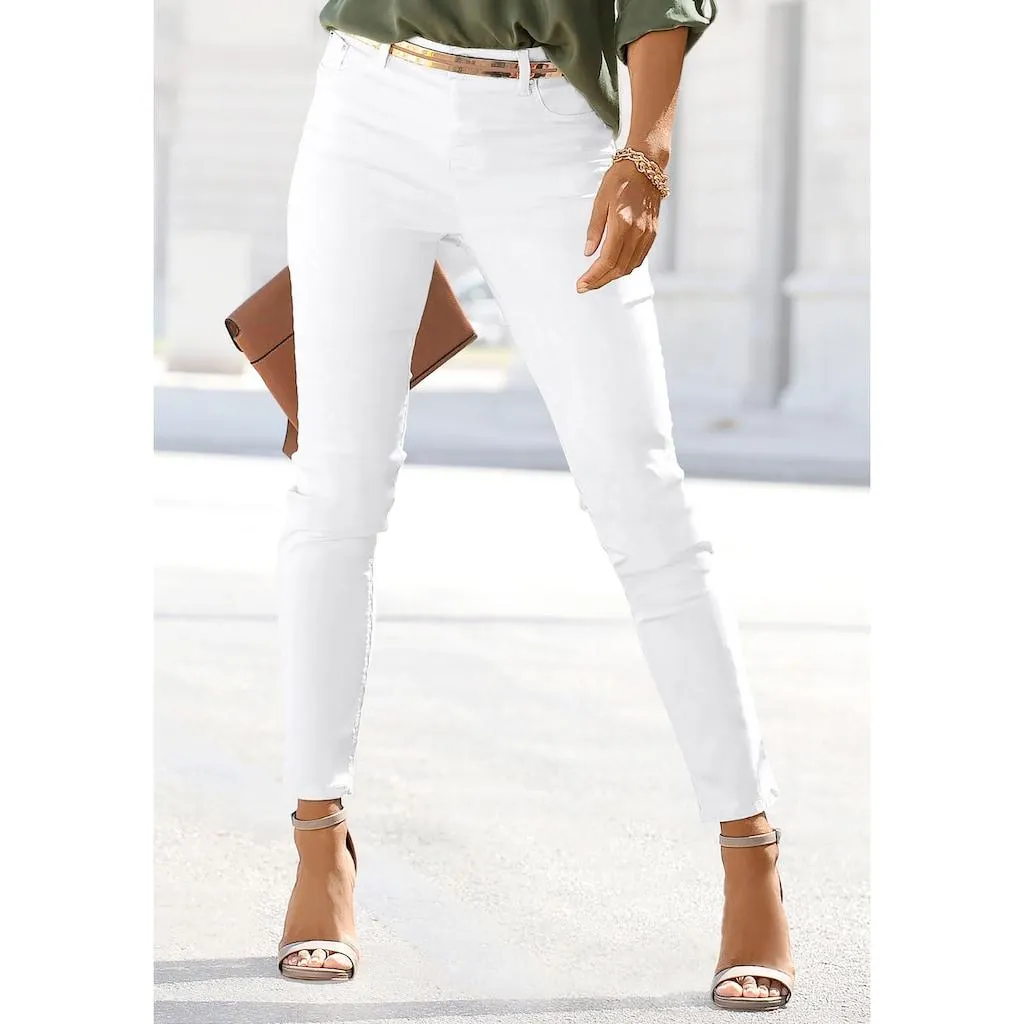 LASCANA 7/8-Jeggings, in Skinny-Form, Stretch-Denim, Basic
