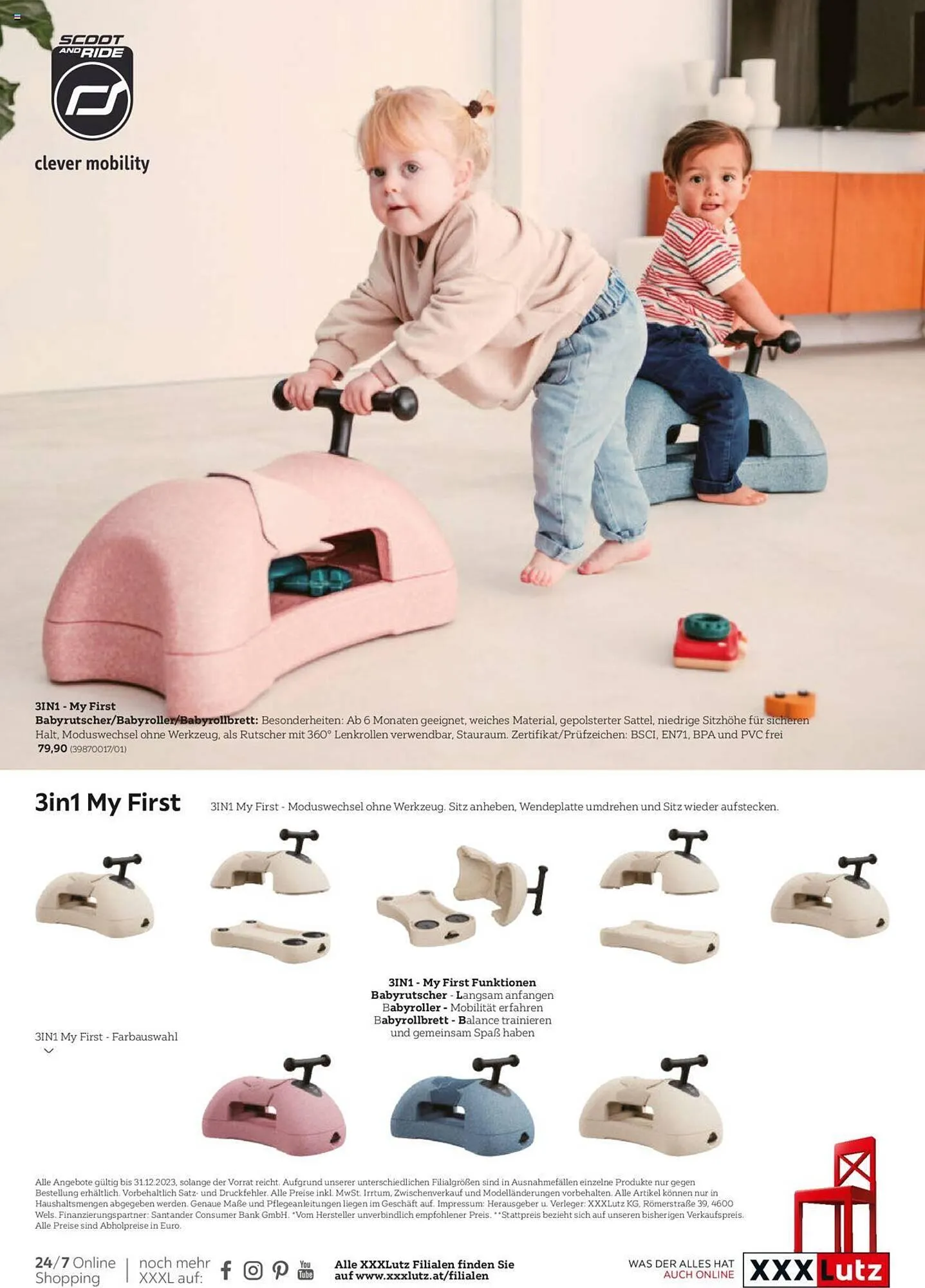 XXXLutz Flugblatt von 18. April bis 31. Dezember 2023 - Flugblätt seite  88