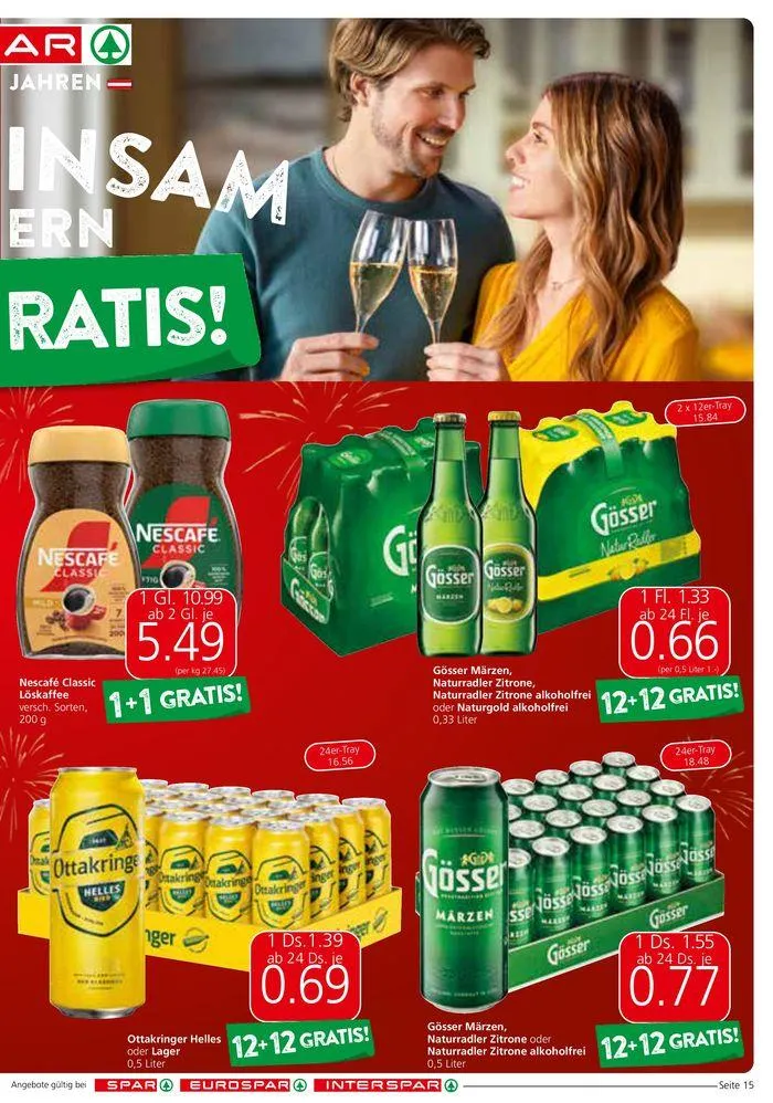 Unsere besten Schnäppchen von 18. September bis 2. Oktober 2024 - Flugblätt seite 15