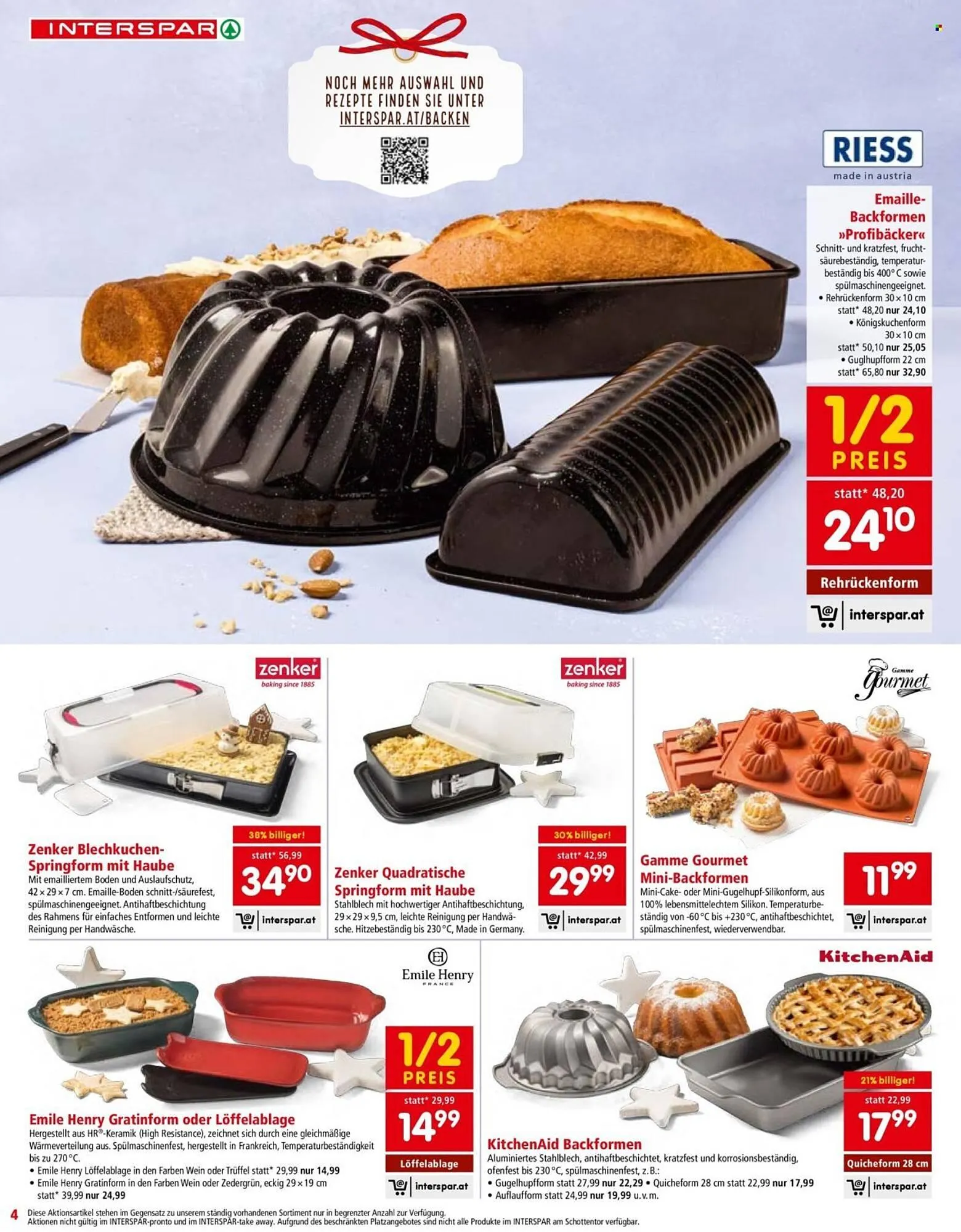 Interspar Flugblatt von 2. Oktober bis 20. Dezember 2025 - Flugblätt seite  4