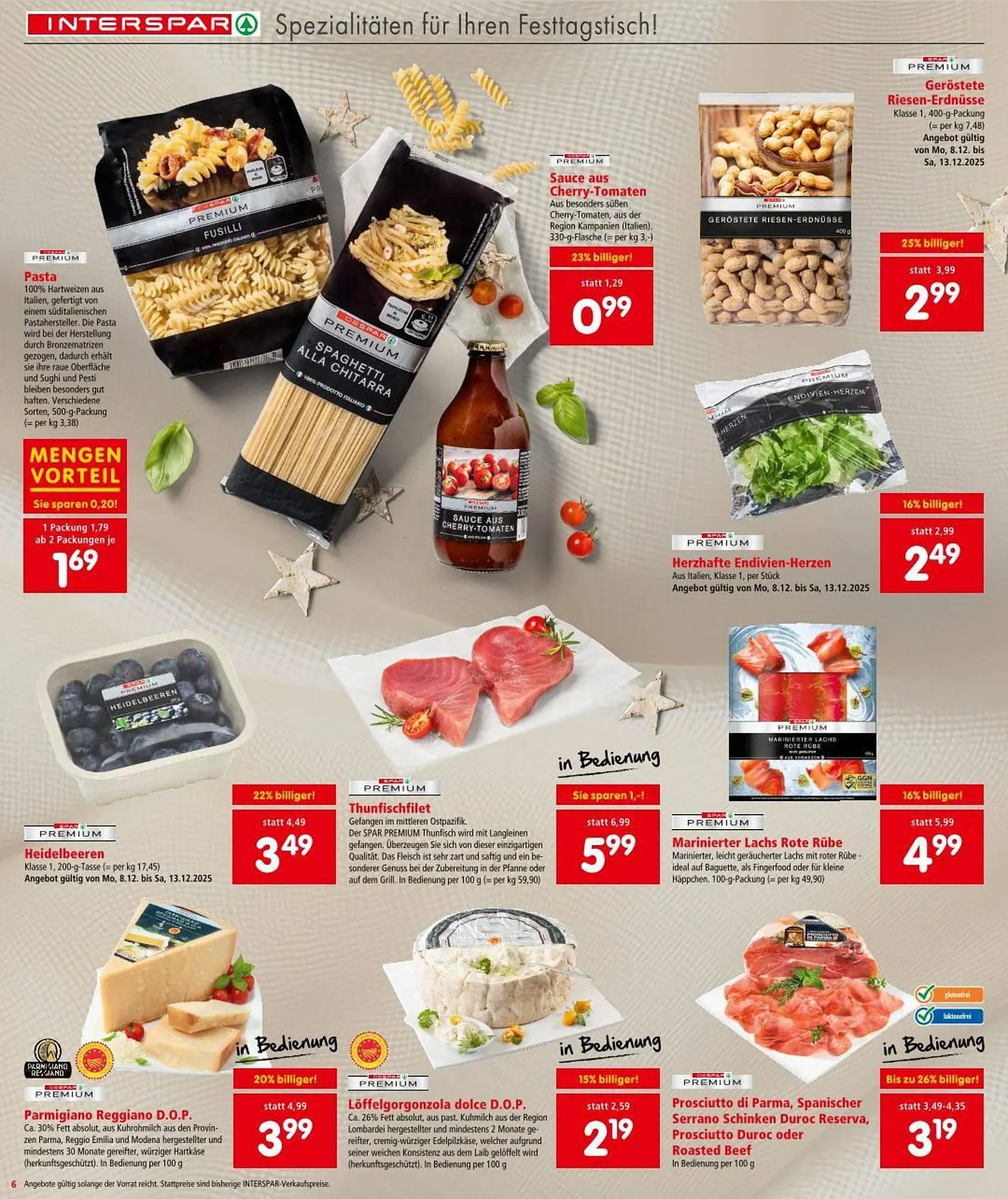 Interspar Flugblatt von 11. Dezember bis 17. Dezember 2025 - Flugblätt seite  6