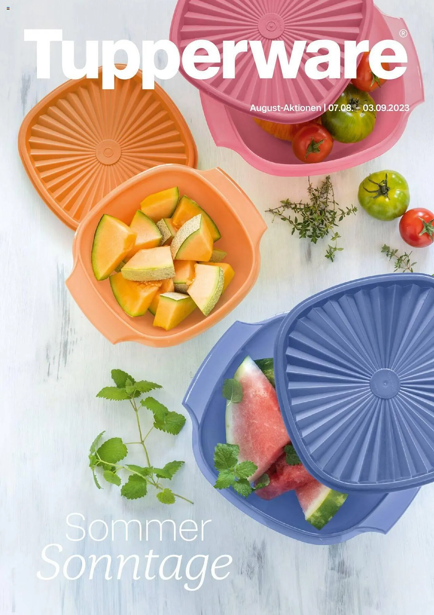 Tupperware Flugblatt - 1