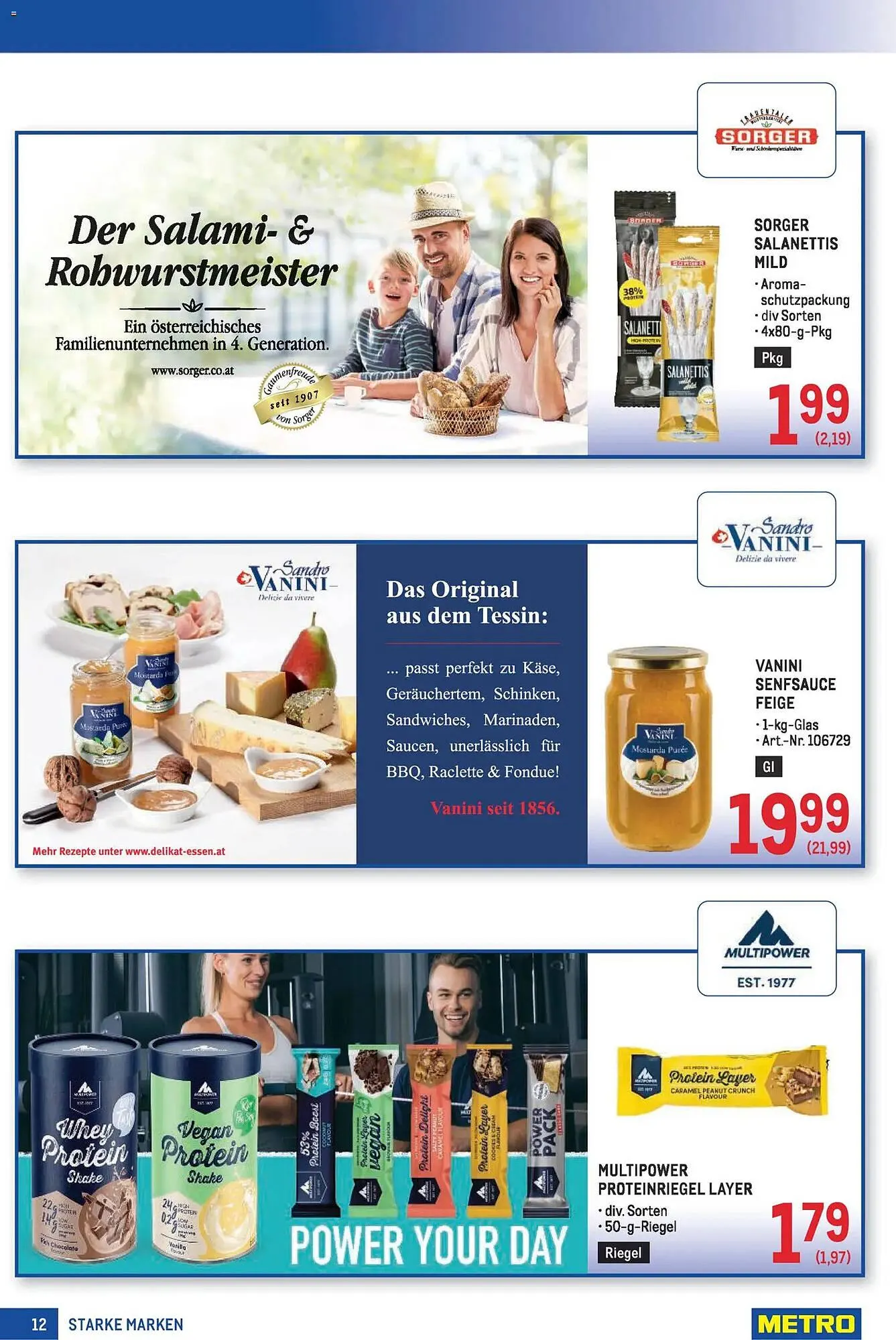 Metro Flugblatt von 27. November bis 10. Dezember 2025 - Flugblätt seite  12