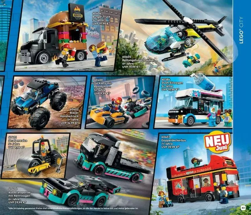 Lego Juni-Dezember 2024 von 14. Juni bis 31. Dezember 2024 - Flugblätt seite  83