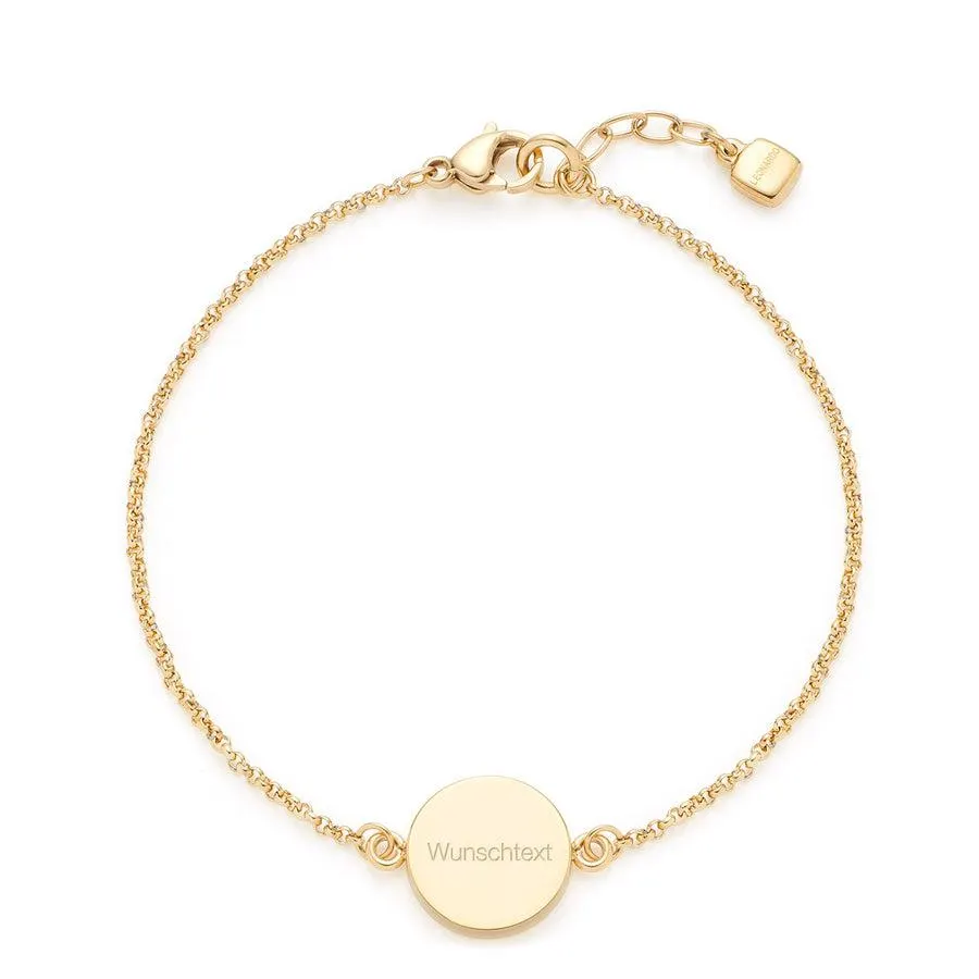 Armband Marla gold mit persönlicher Gravur
