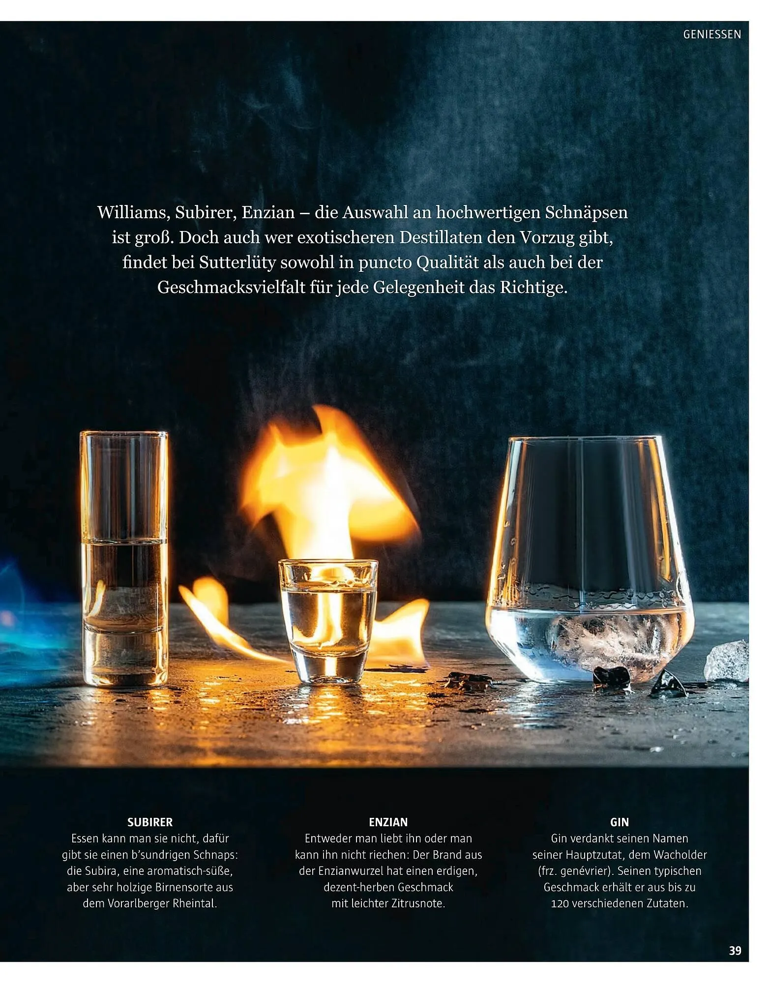 Sutterlüty Flugblatt von 19. November bis 9. Dezember 2024 - Flugblätt seite 39