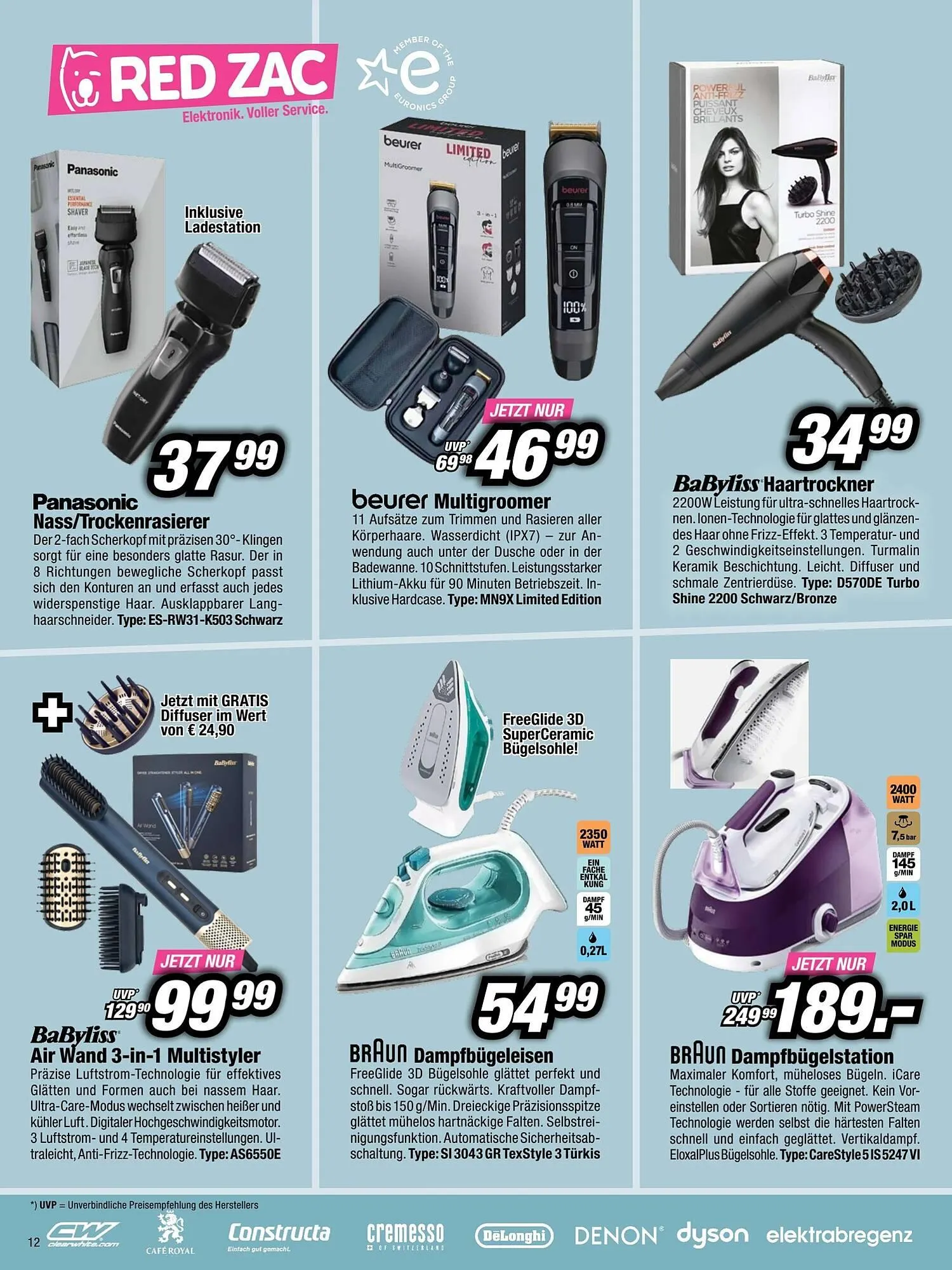 Red Zac Flugblatt von 23. November bis 11. Dezember 2025 - Flugblätt seite  12