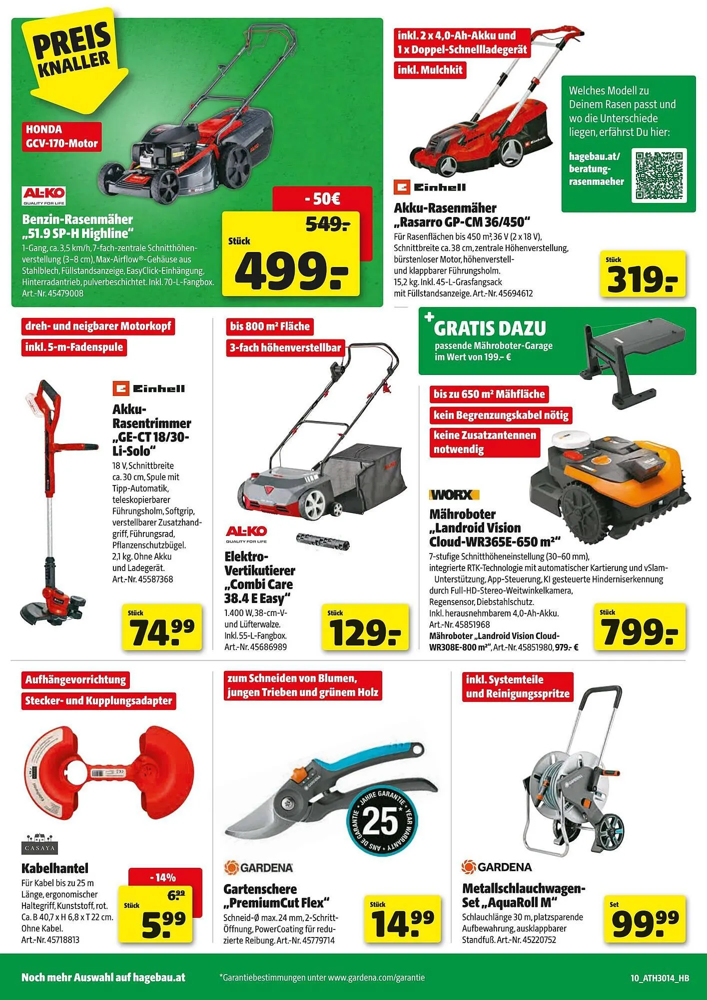 Eurogast Grissemann Flugblatt von 20. März bis 4. April 2026 - Flugblätt seite  10