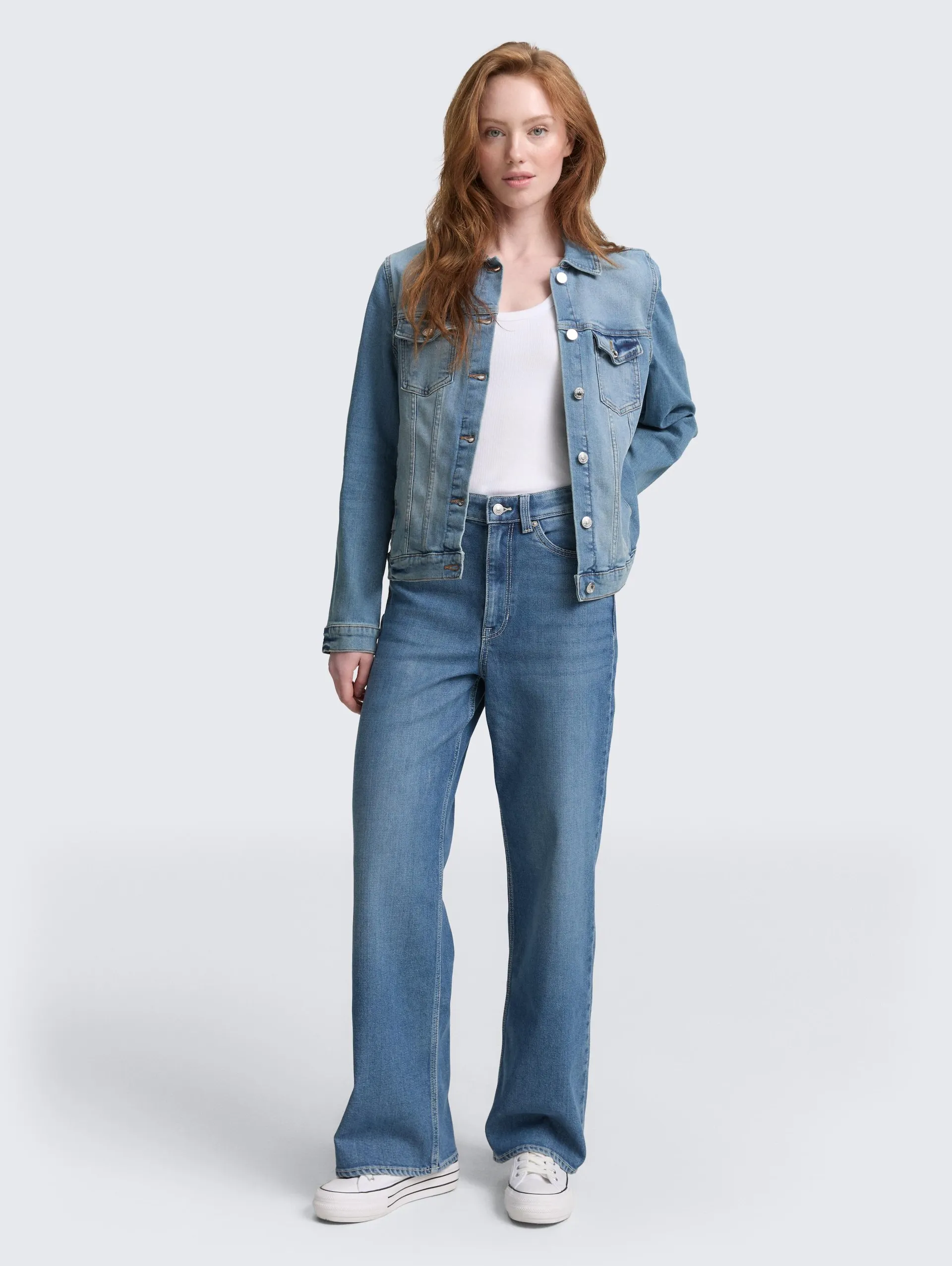 TTLINOU WIDE High Waist Jeans