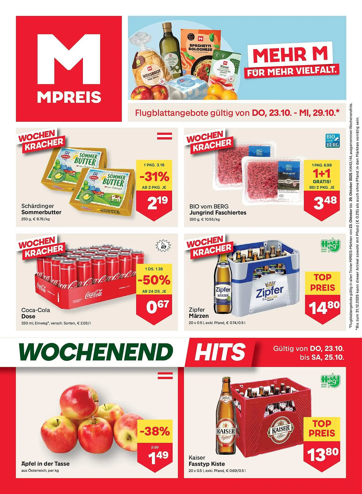 MPreis Flugblatt - 1