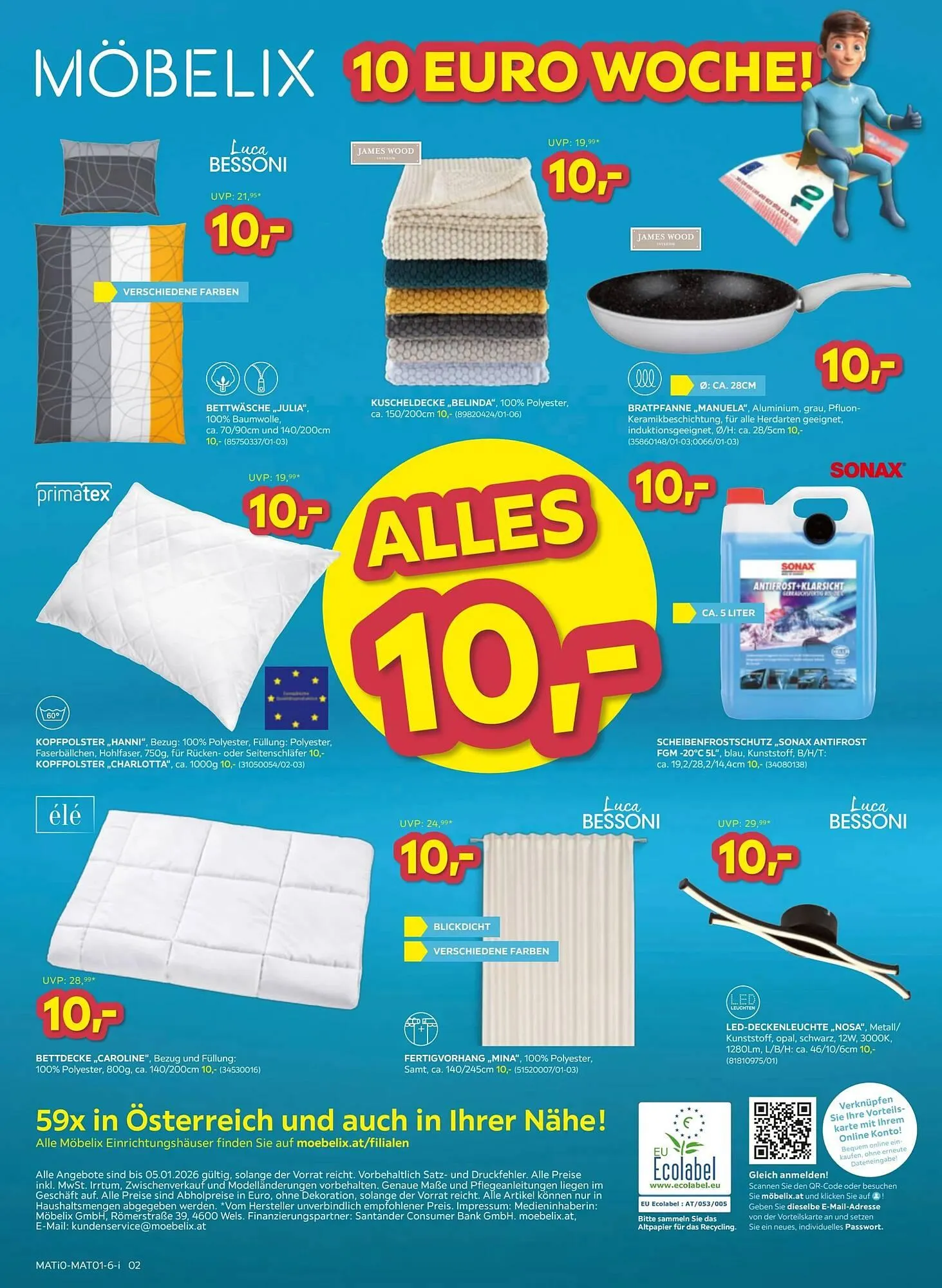 Möbelix Prospekt von 22. Dezember bis 5. Jänner 2026 - Flugblätt seite  2