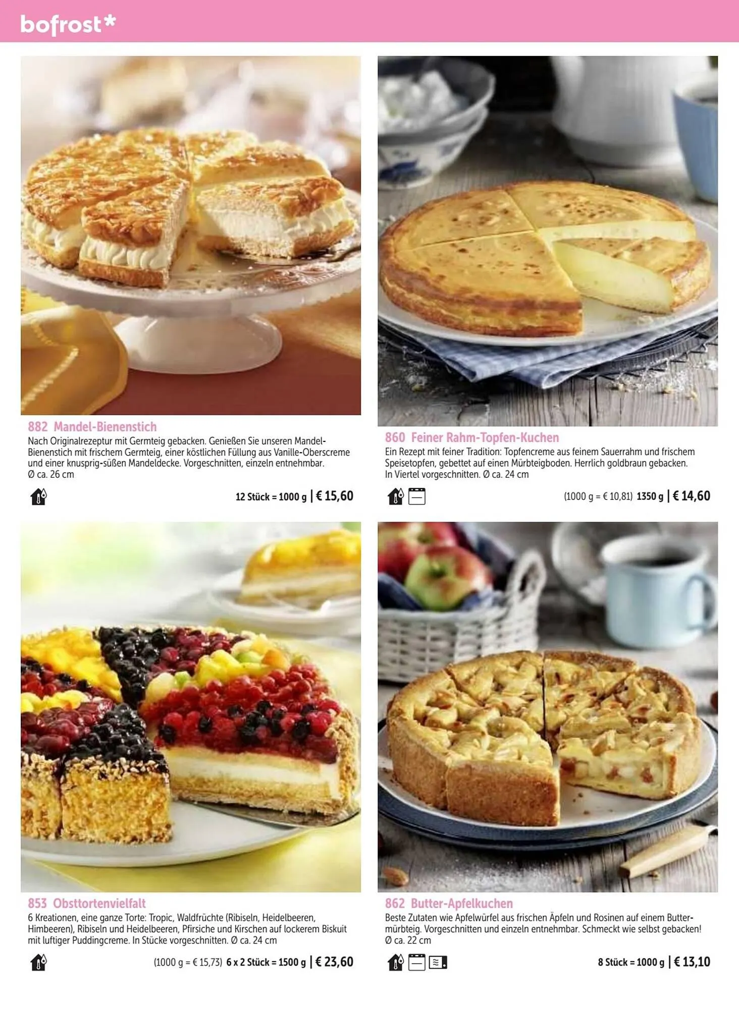 Bofrost Flugblatt von 1. März bis 31. August 2023 - Flugblätt seite  118