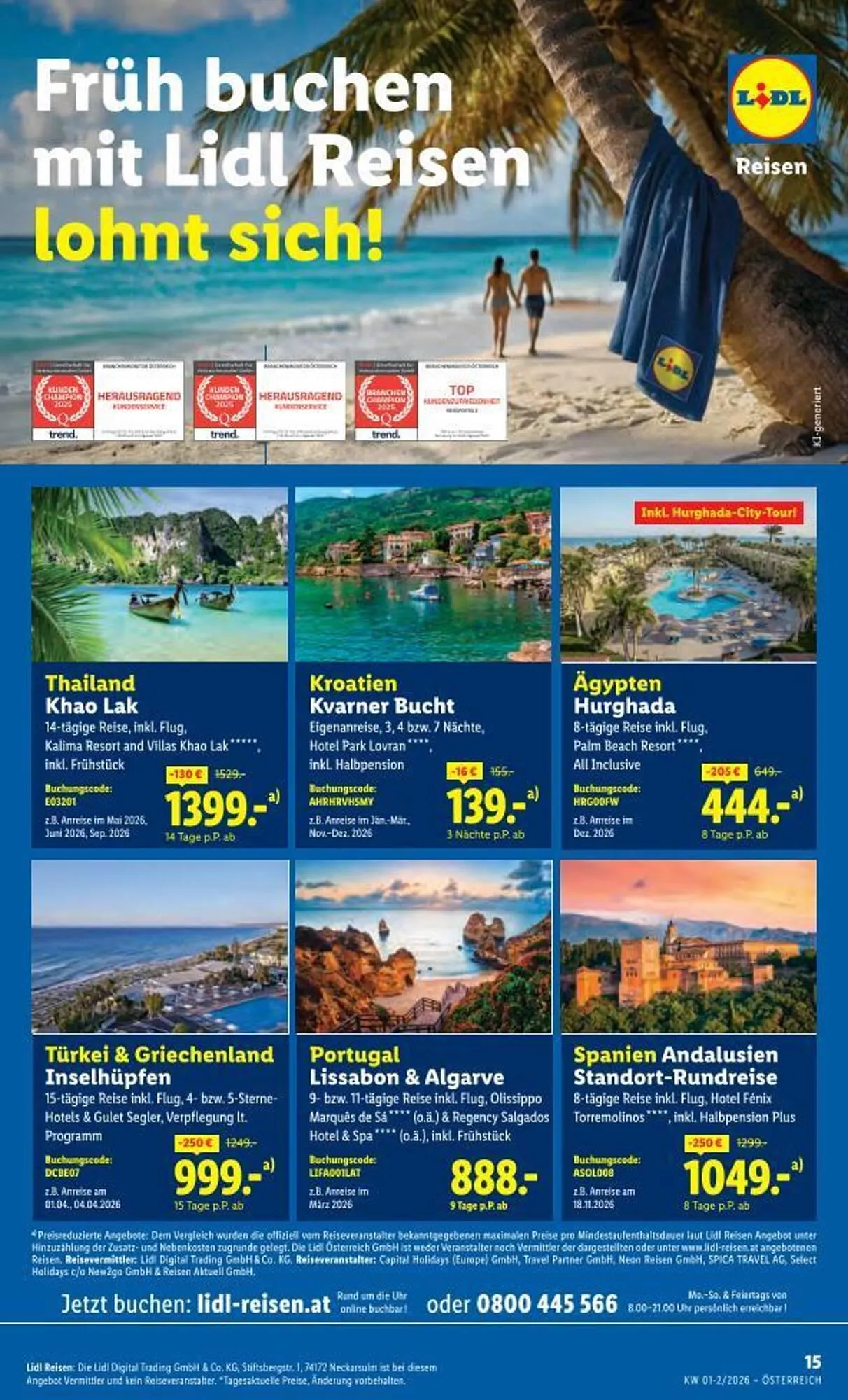 Lidl Flugblatt von 2. Jänner bis 7. Jänner 2026 - Flugblätt seite  18