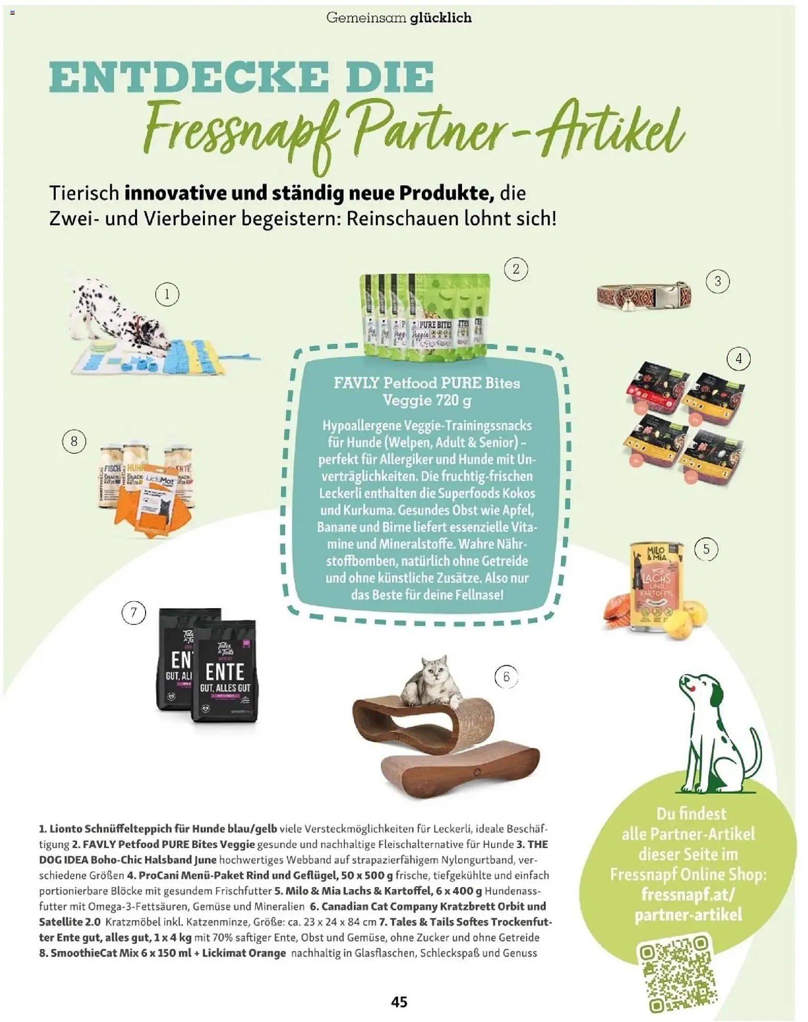 Fressnapf Flugblatt von 1. November bis 31. Dezember 2025 - Flugblätt seite  45