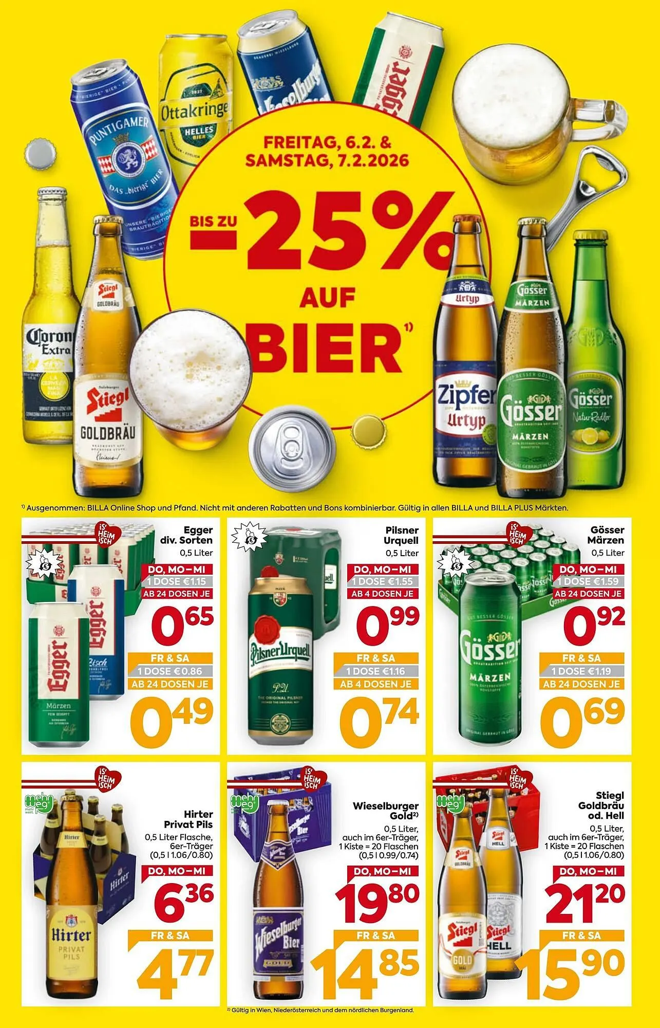 Billa Flugblatt von 5. Februar bis 11. Februar 2026 - Flugblätt seite  2