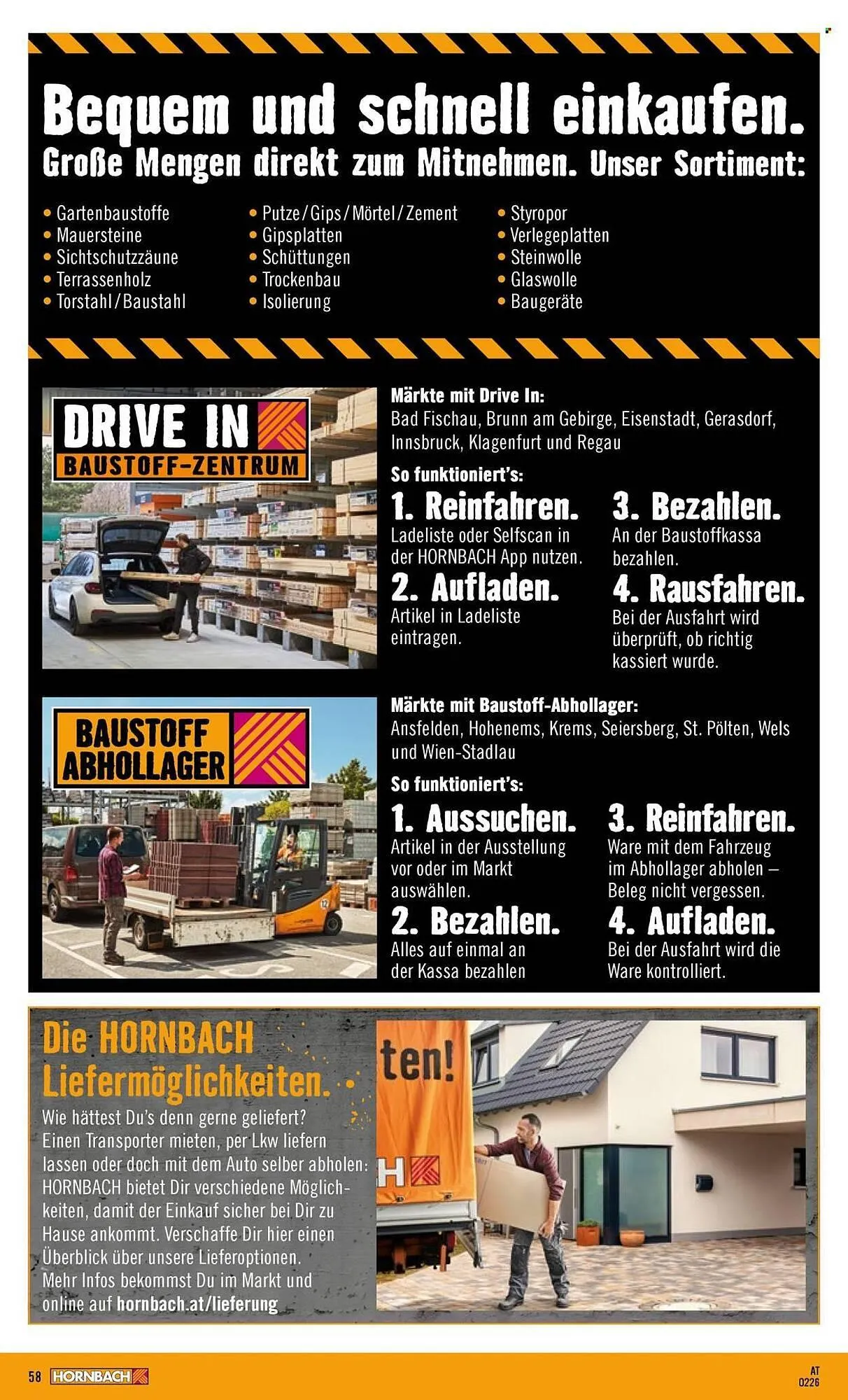 Hornbach Flugblatt von 18. Februar bis 18. März 2026 - Flugblätt seite 58