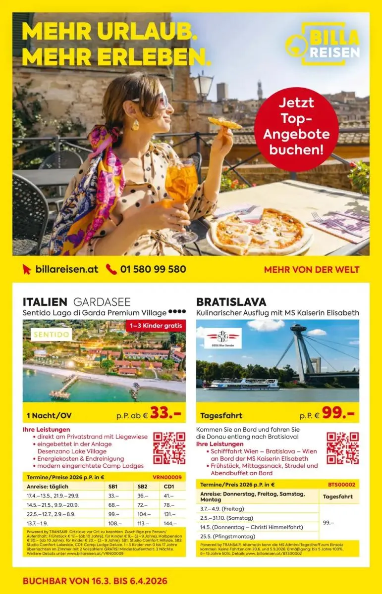 Billa Angebote gültig bis 06.04.2026 von 27. März bis 6. April 2026 - Flugblätt seite  1