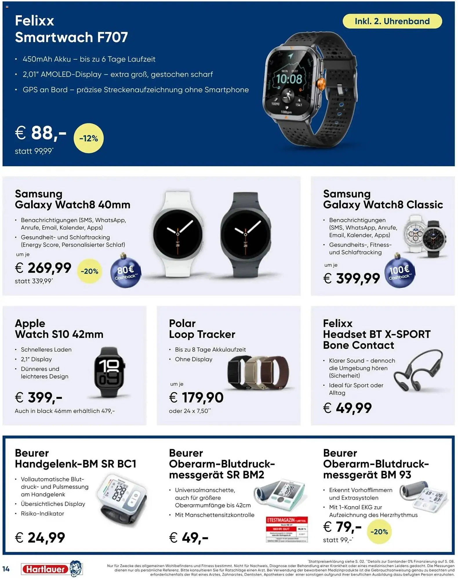 Hartlauer Flugblatt von 1. Dezember bis 31. Dezember 2025 - Flugblätt seite  14