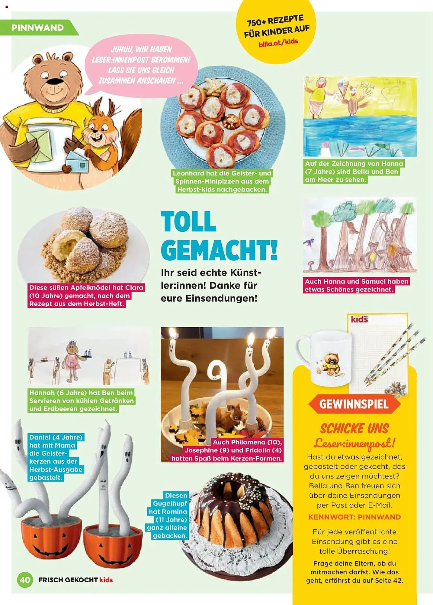 Billa Flugblatt von 1. März bis 31. Mai 2026 - Flugblätt seite  40