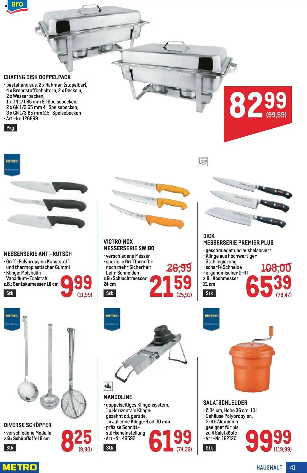 Metro Flugblatt von 16. Oktober bis 29. Oktober 2025 - Flugblätt seite  41