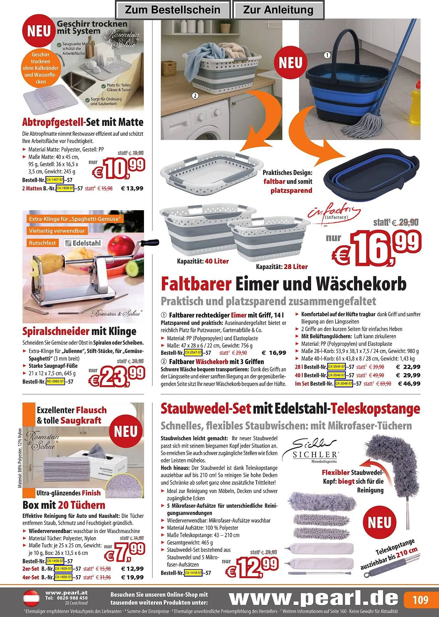 Pearl Flugblatt von 31. Juli bis 21. Dezember 2025 - Flugblätt seite  109