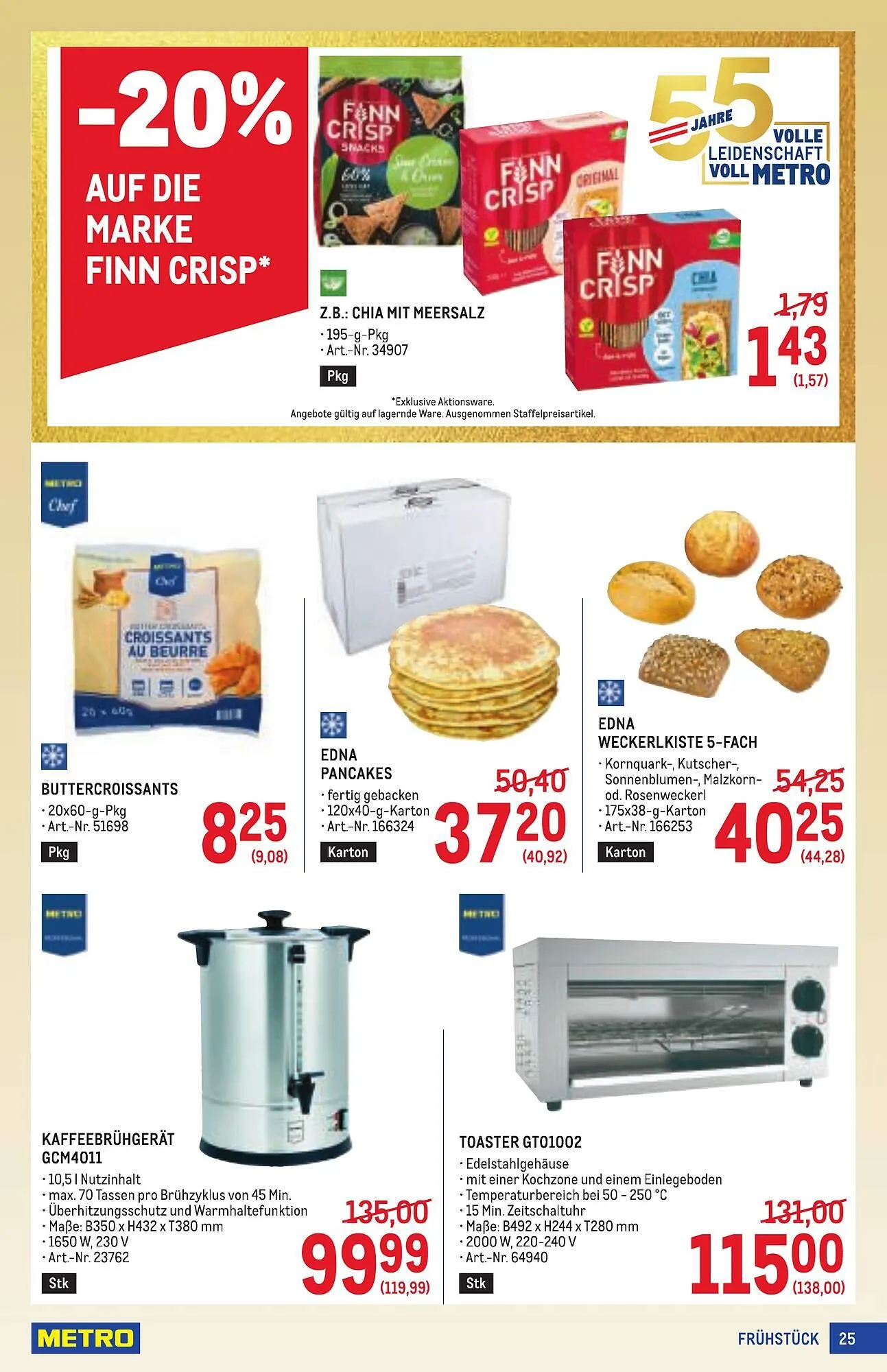 Metro Flugblatt von 2. April bis 15. April 2026 - Flugblätt seite  25