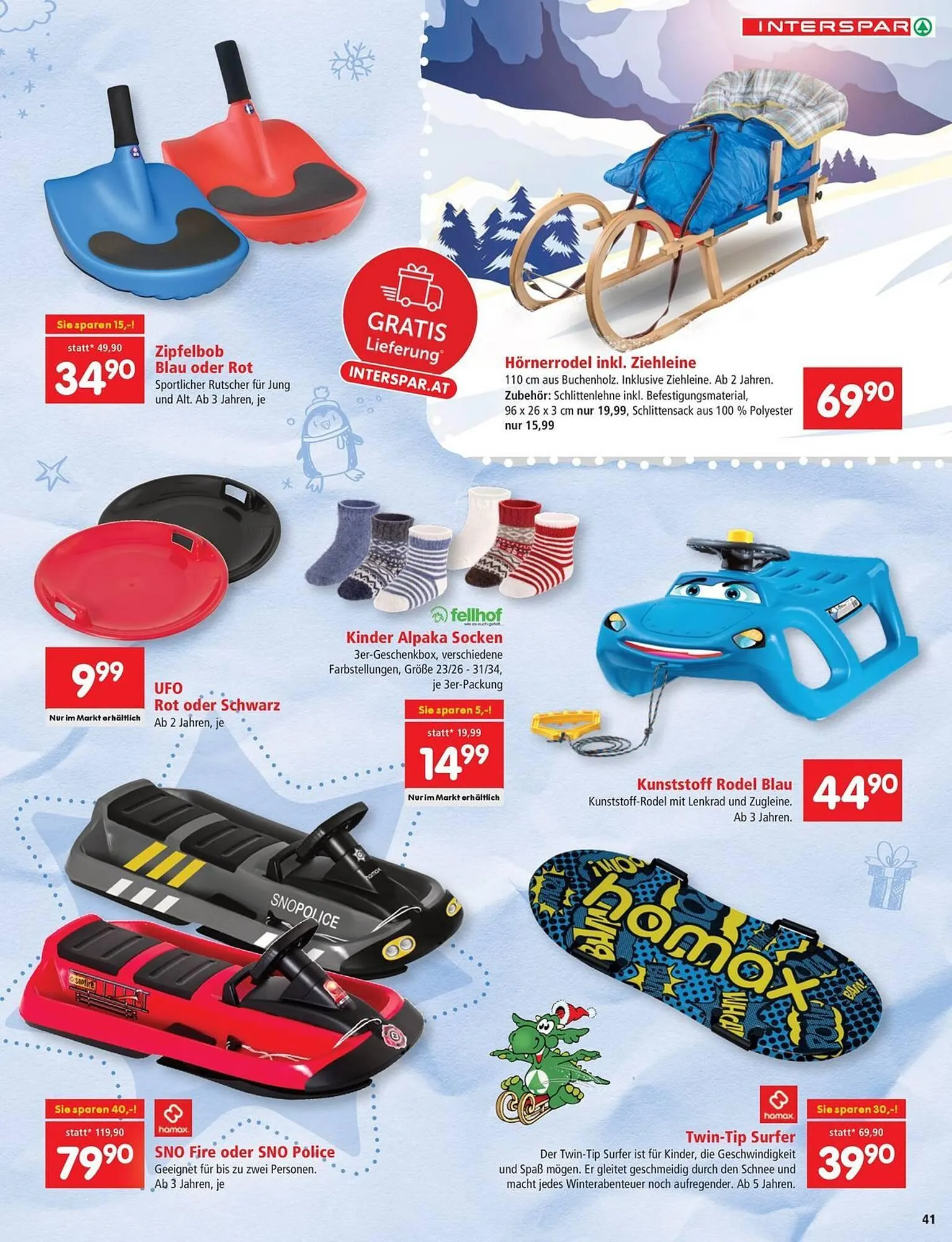 Interspar Flugblatt von 22. Oktober bis 15. Dezember 2025 - Flugblätt seite  41