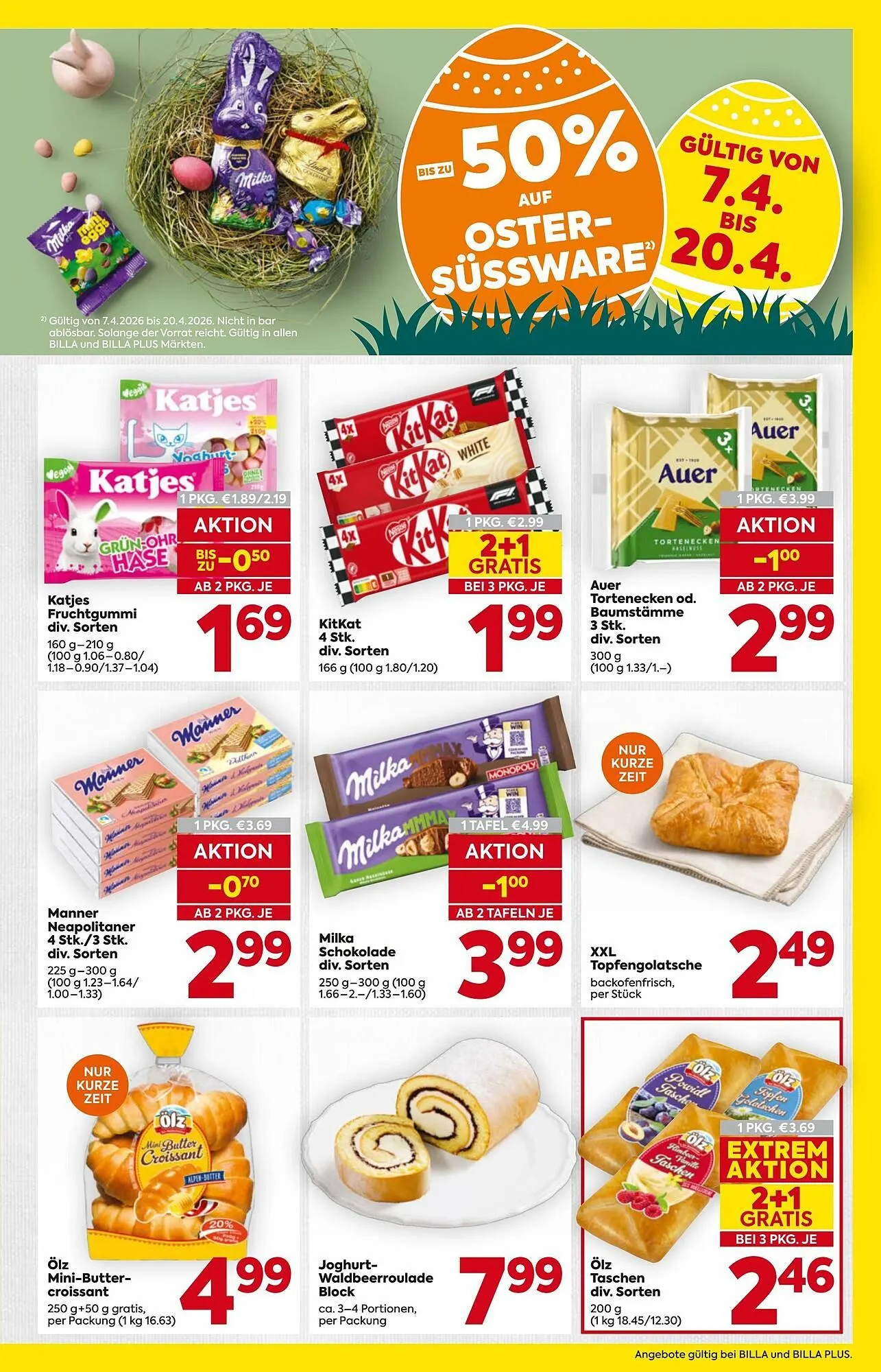 Billa Flugblatt von 7. April bis 15. April 2026 - Flugblätt seite 11