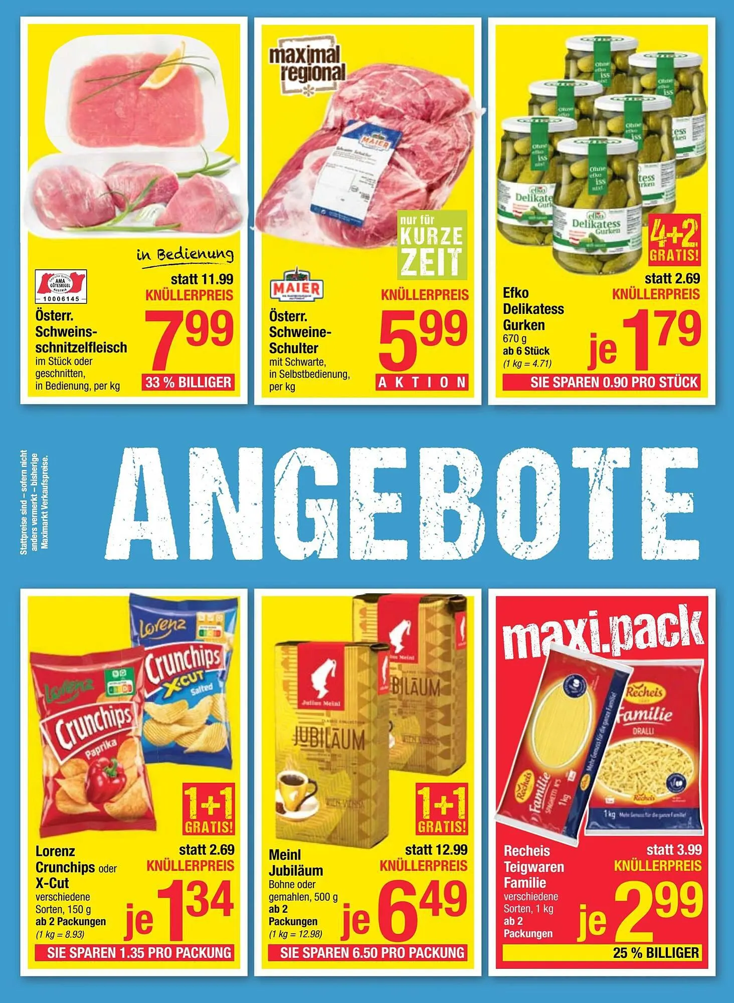 Maximarkt Flugblatt von 1. Oktober bis 7. Oktober 2023 - Flugblätt seite  2