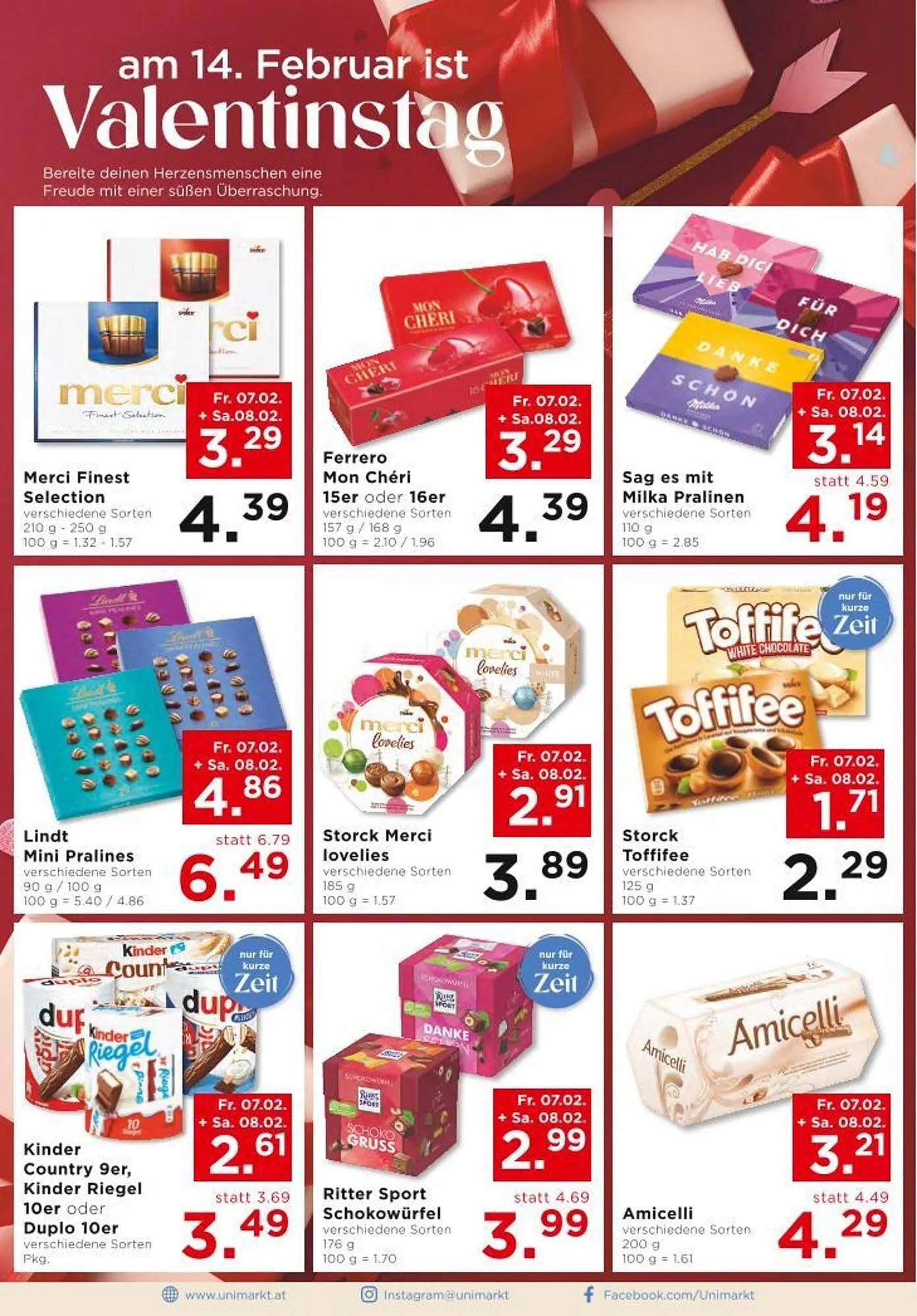 Unimarkt Flugblatt von 5. Februar bis 11. Februar 2025 - Flugblätt seite 2