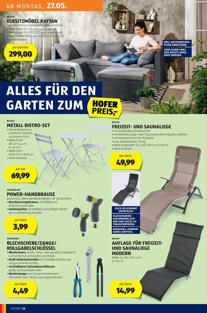 Blättern Sie online im HOFER Flugblatt von 22. Mai bis 5. Juni 2024 - Flugblätt seite  20