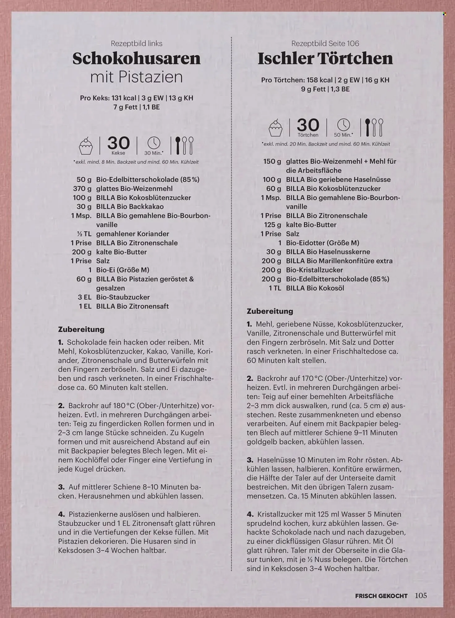 Billa Flugblatt von 1. November bis 30. November 2025 - Flugblätt seite  101