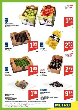 METRO Flugblatt Food von 3. August bis 8. August 2026 - Flugblätt seite  2