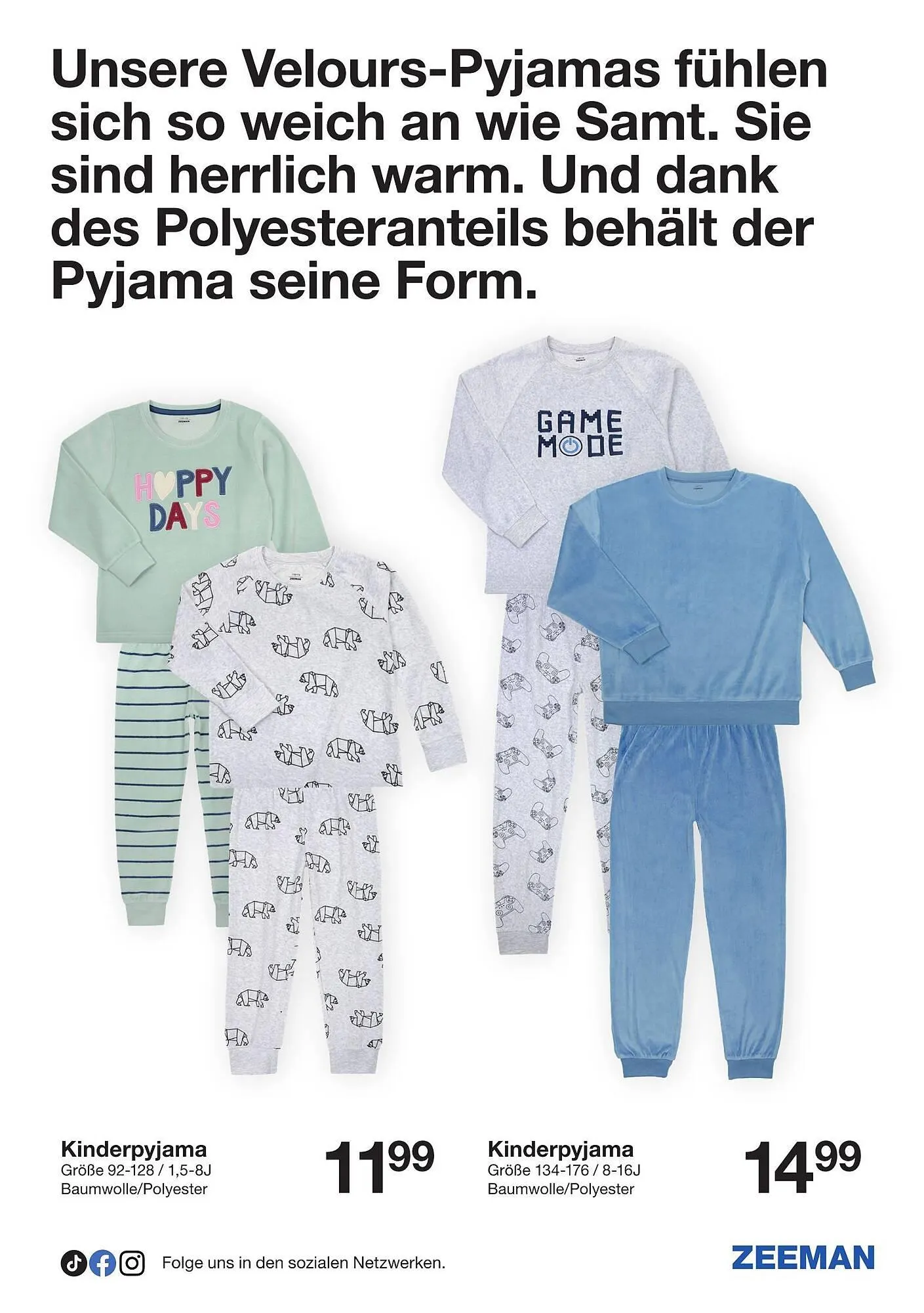 Zeeman Prospekt von 25. Oktober bis 7. November 2025 - Flugblätt seite  12