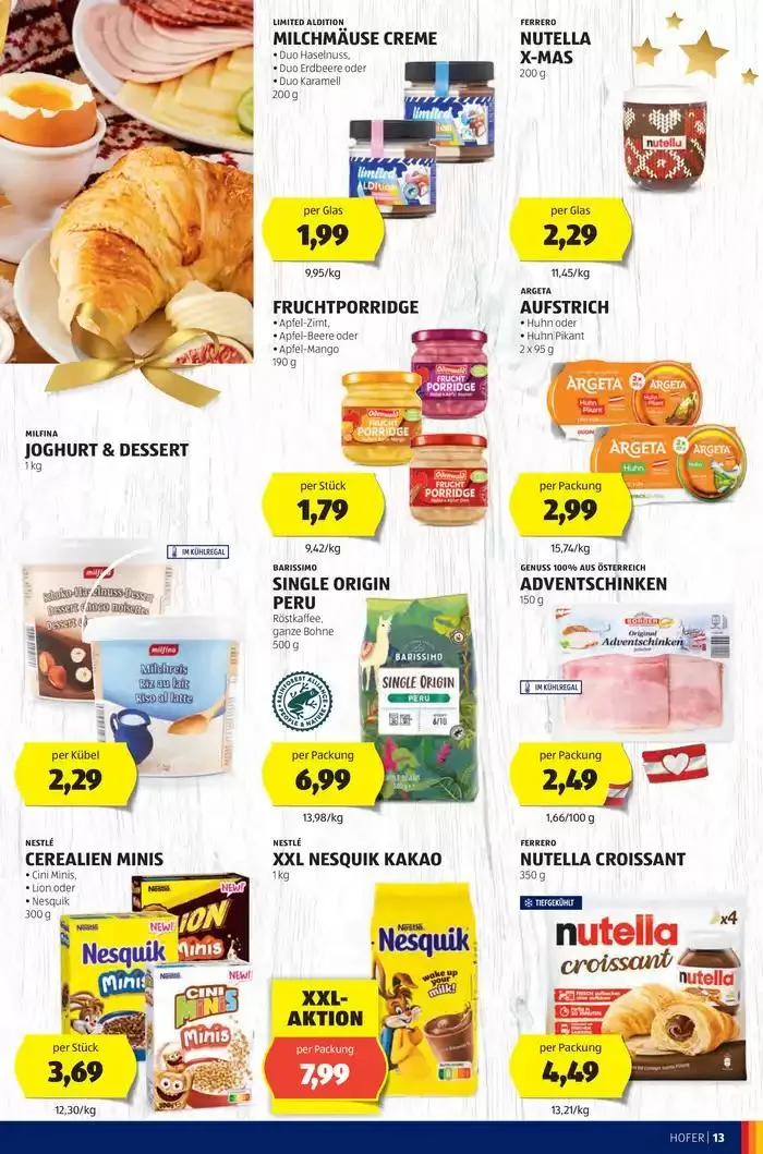 Blättern Sie online im HOFER Flugblatt von 27. November bis 11. Dezember 2024 - Flugblätt seite 15
