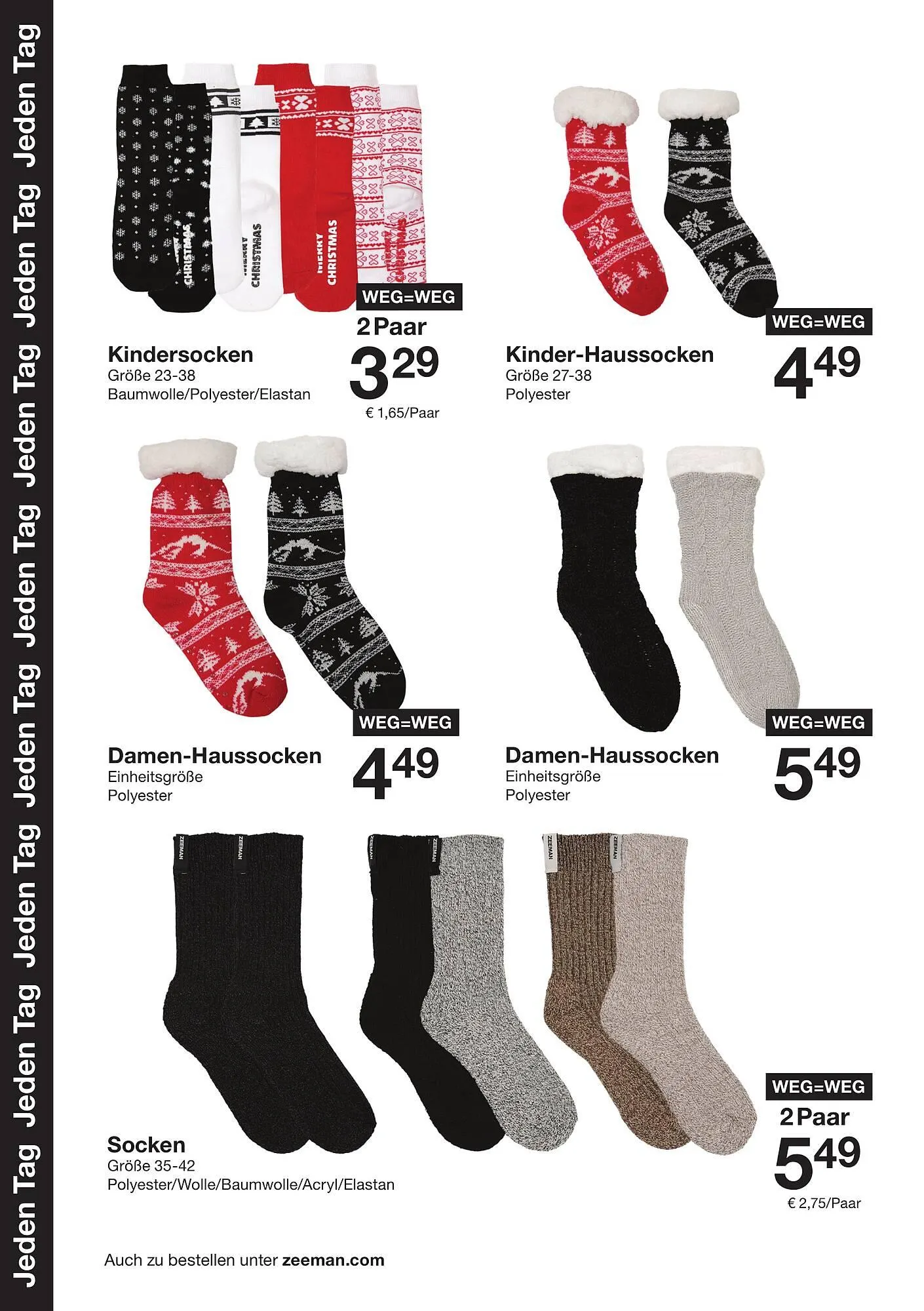 Zeeman Prospekt von 22. November bis 5. Dezember 2025 - Flugblätt seite  14