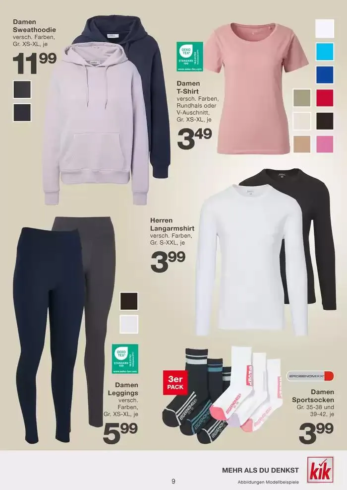 KiK Angebote von 30. Jänner bis 13. Februar 2025 - Flugblätt seite 9