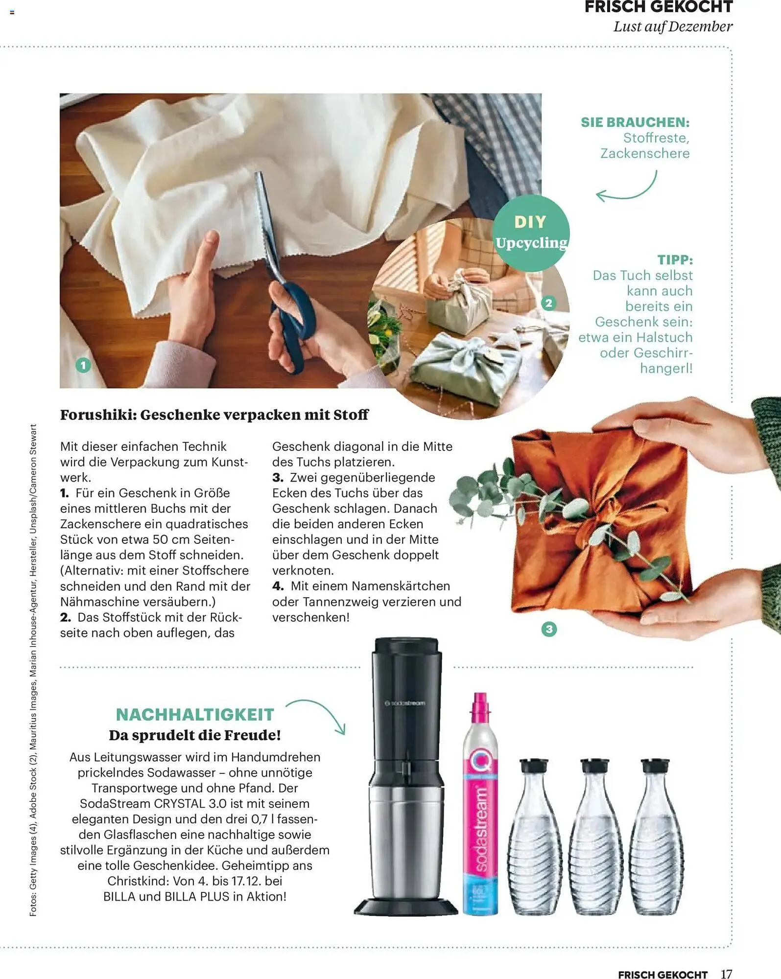 Billa Flugblatt von 1. Dezember bis 31. Dezember 2025 - Flugblätt seite 17