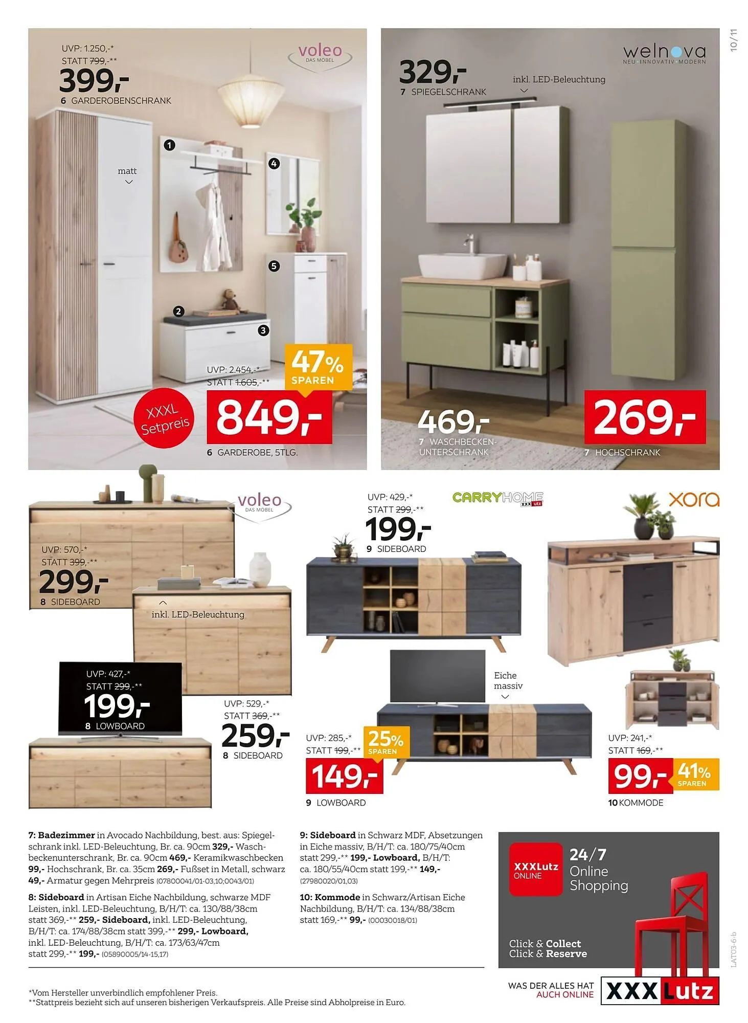 XXXLutz Prospekt von 4. März bis 10. März 2026 - Flugblätt seite 11