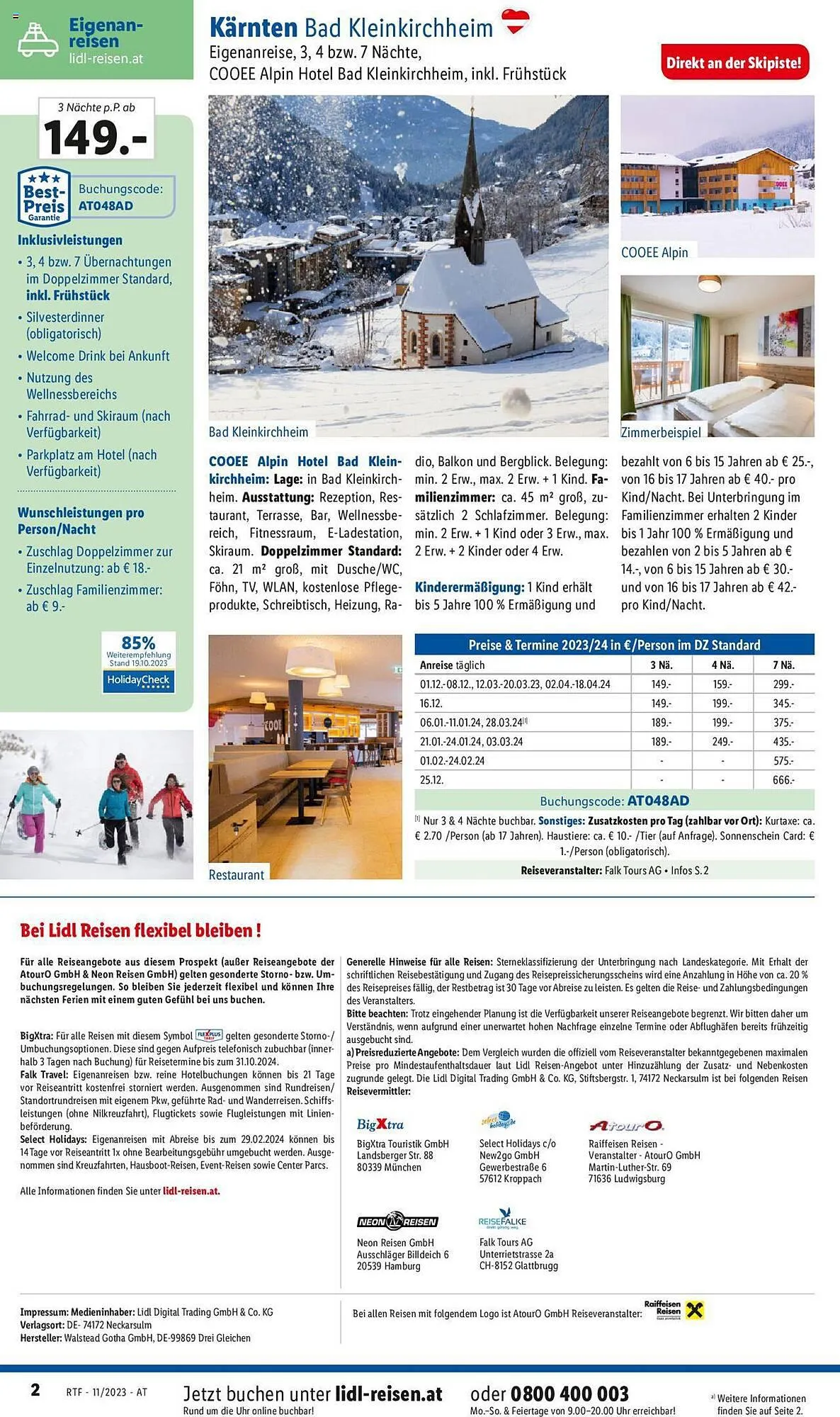 Lidl Flugblatt von 15. November bis 15. Dezember 2023 - Flugblätt seite 2