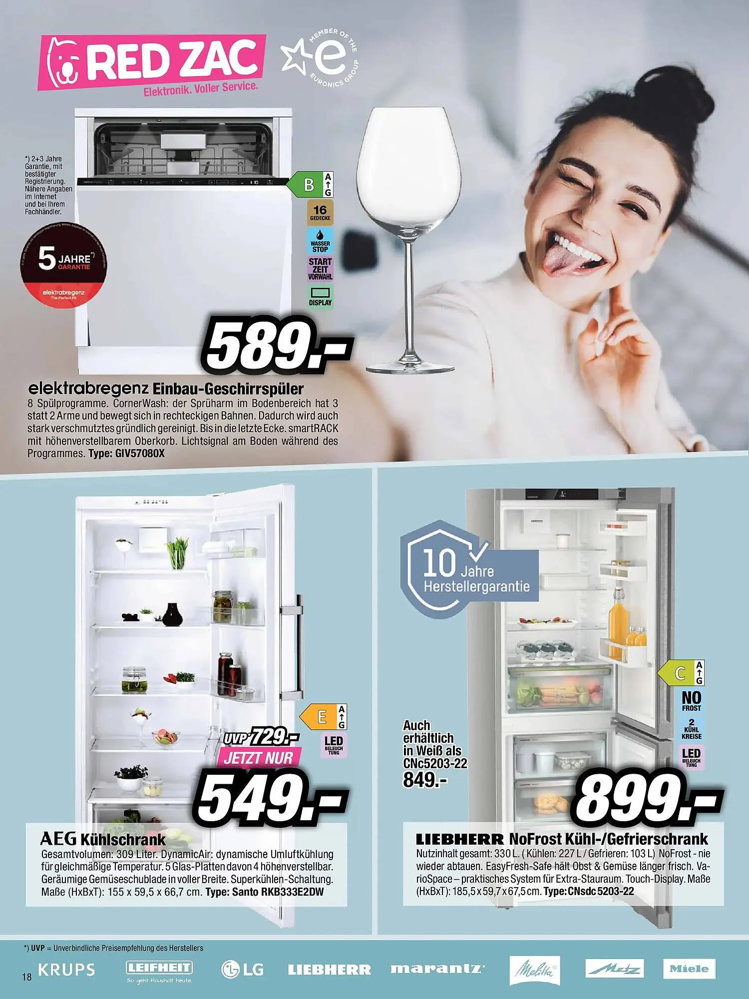 Red Zac Flugblatt von 23. November bis 10. Dezember 2025 - Flugblätt seite  18