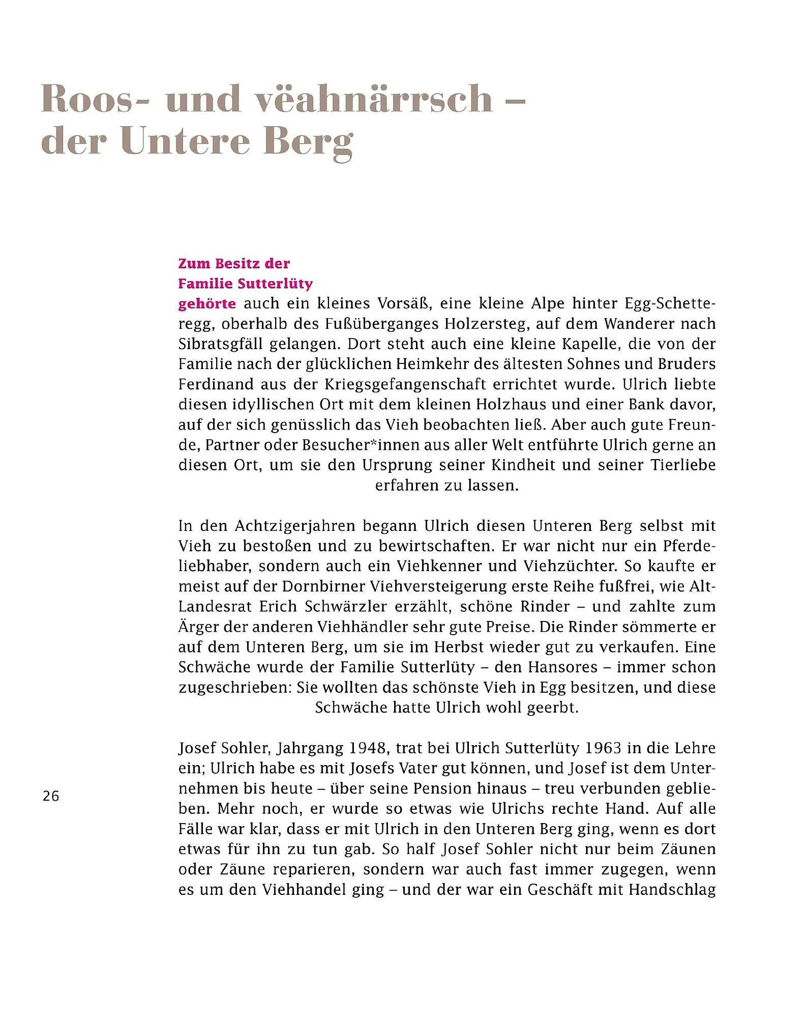 Sutterlüty Flugblatt von 21. Juli bis 31. Dezember 2025 - Flugblätt seite  26