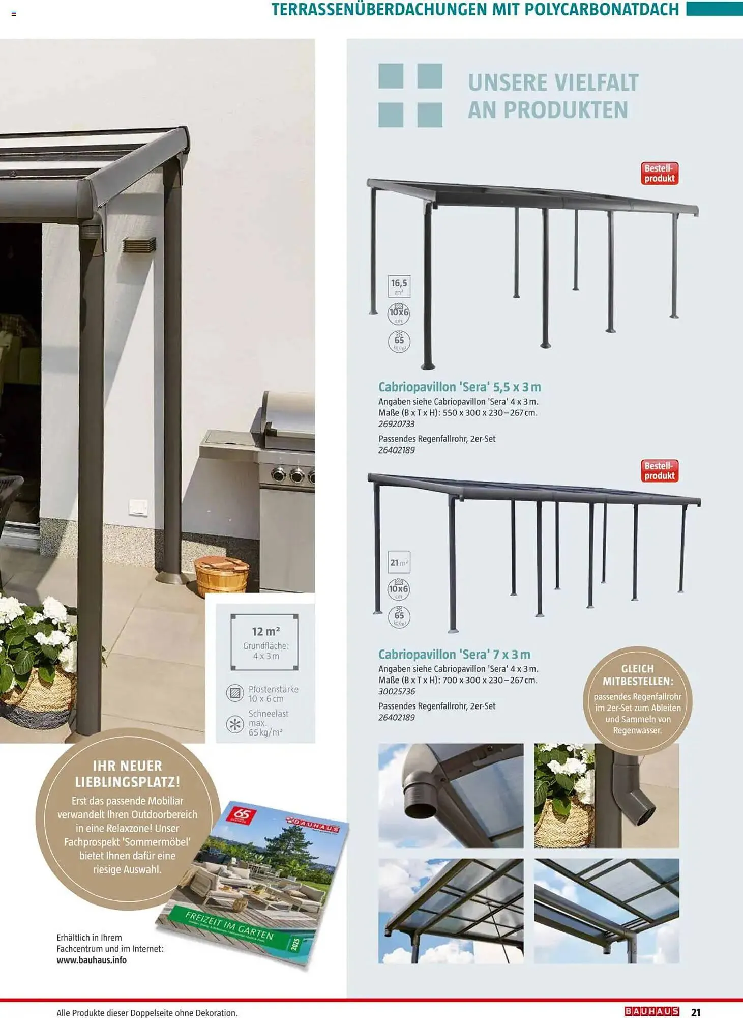Bauhaus Flugblatt von 4. März bis 31. Dezember 2025 - Flugblätt seite  21