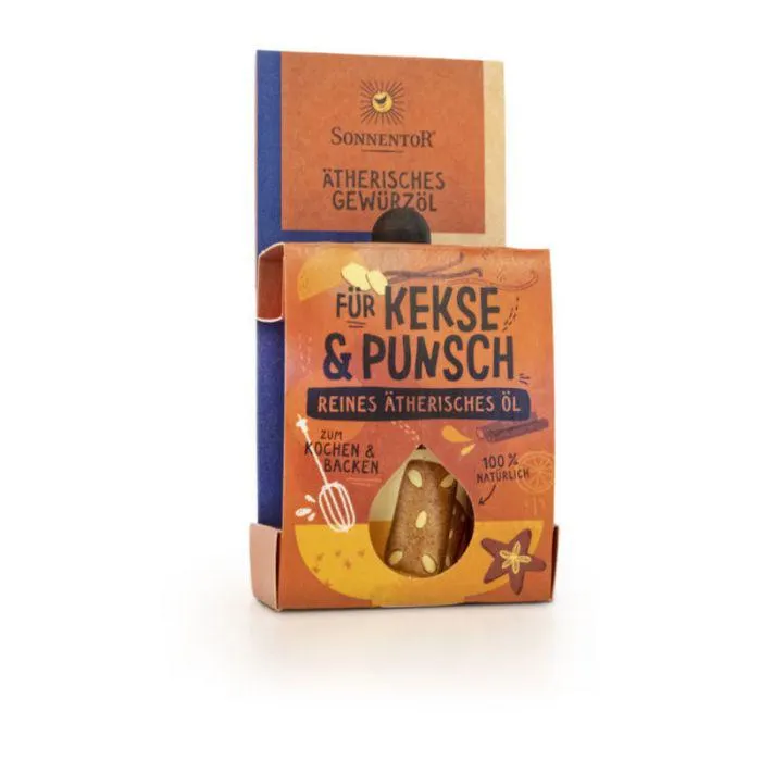 Sonnentor ätherisches Gewürzöl bio | Kekse und Punsch 4,5ml