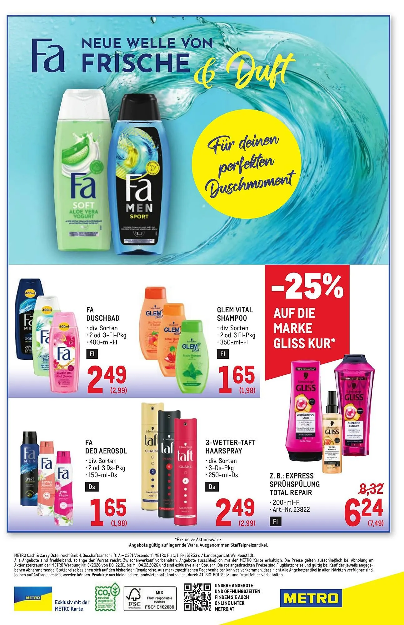 Metro Flugblatt von 22. Jänner bis 4. Februar 2026 - Flugblätt seite  16