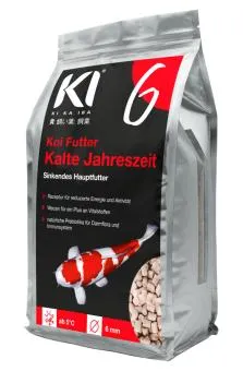 KIKAIBA Koi Futter Kalte Jahreszeit 6 mm 2,5 kg