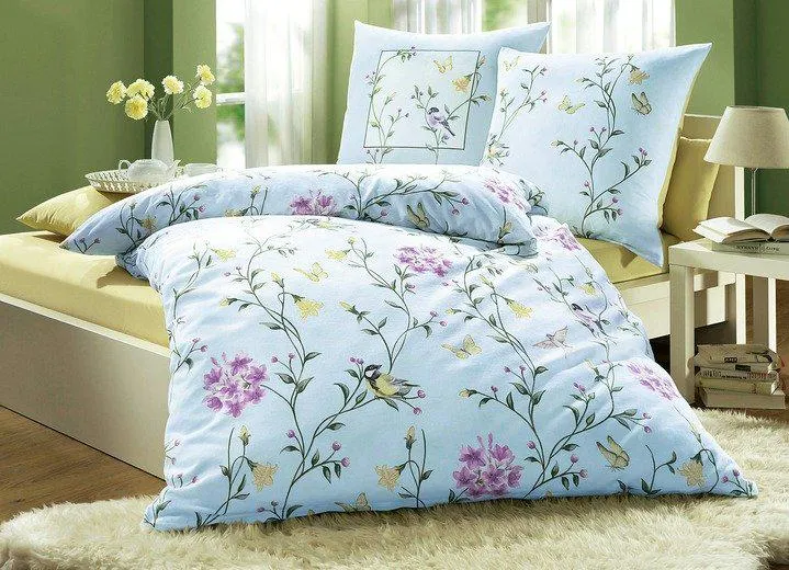 "Dobnig" Bettwäsche-Garnitur in Biber oder Satin Qualität