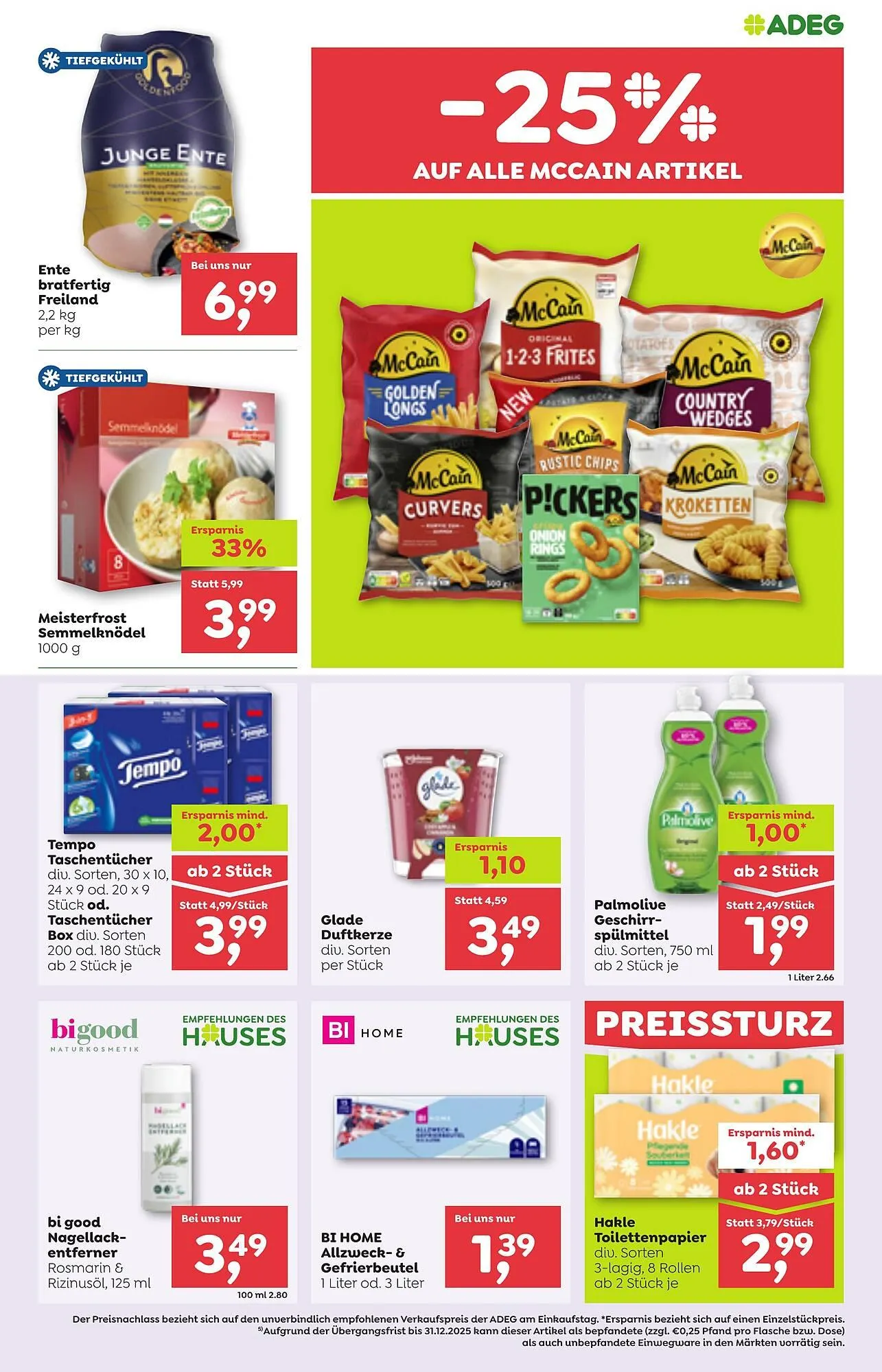 ADEG Flugblatt von 6. November bis 12. November 2025 - Flugblätt seite 11