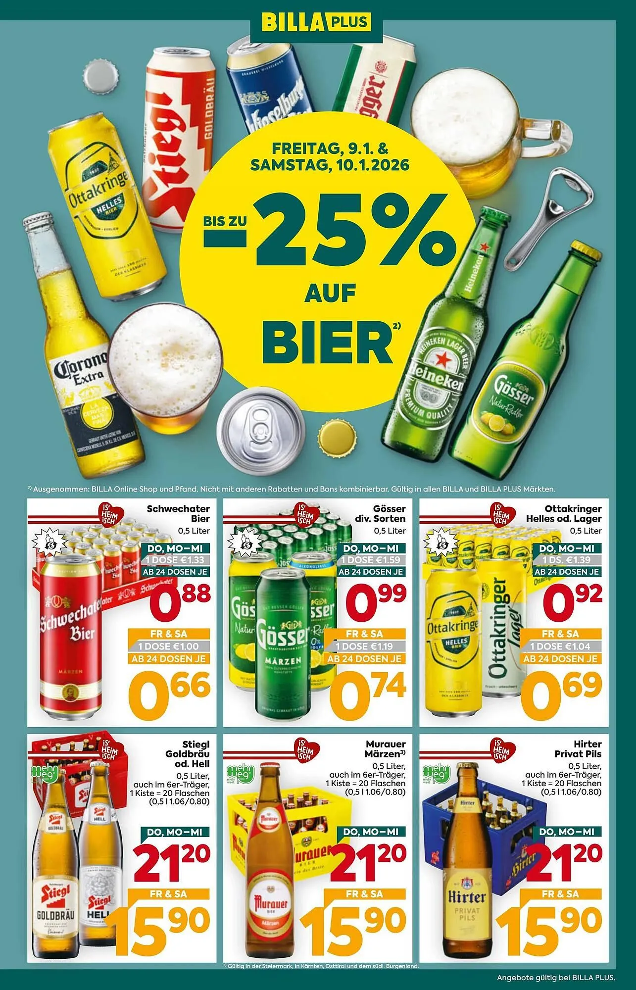 Billa Box Flugblatt von 8. Jänner bis 14. Jänner 2026 - Flugblätt seite 3