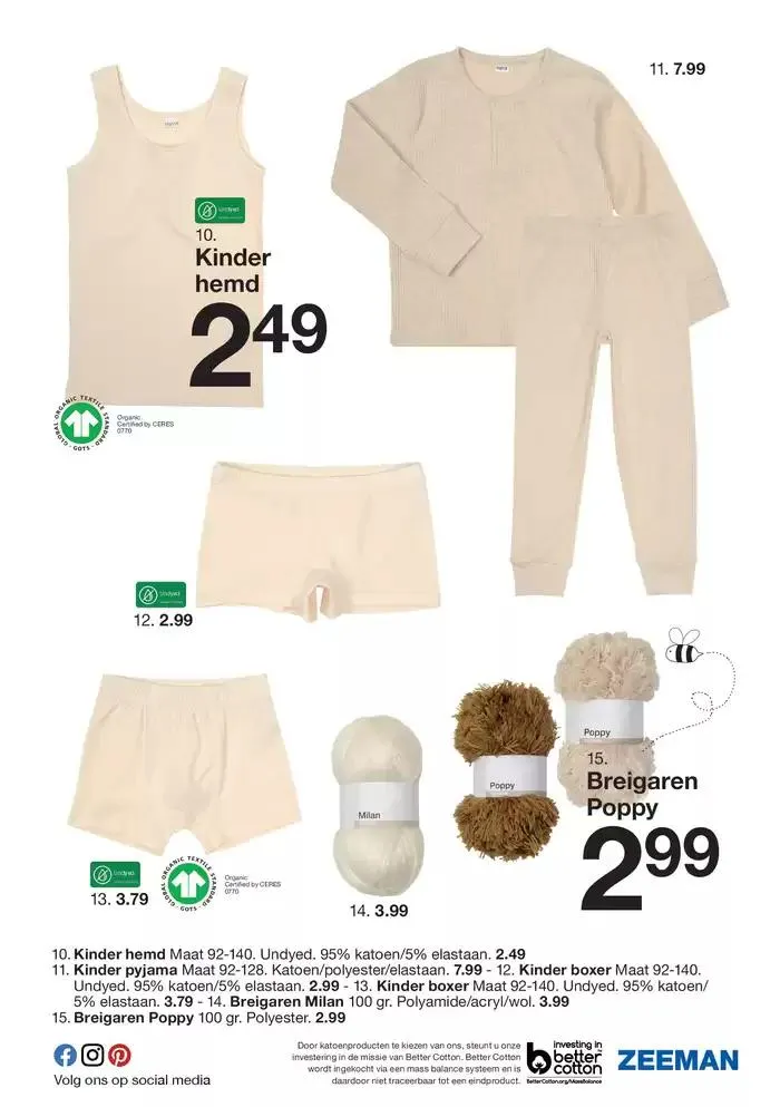 Angebote Zeeman von 12. Oktober bis 26. Oktober 2024 - Flugblätt seite  6